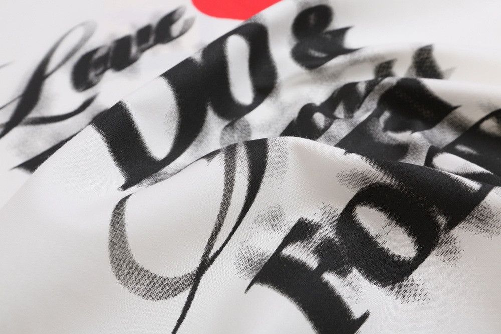 Japanese Brand × Vintage Street graffiti love letters men's hip hop trendy T-shirt Size US M / EU 48-50 / 2 - 4 Thumbnail