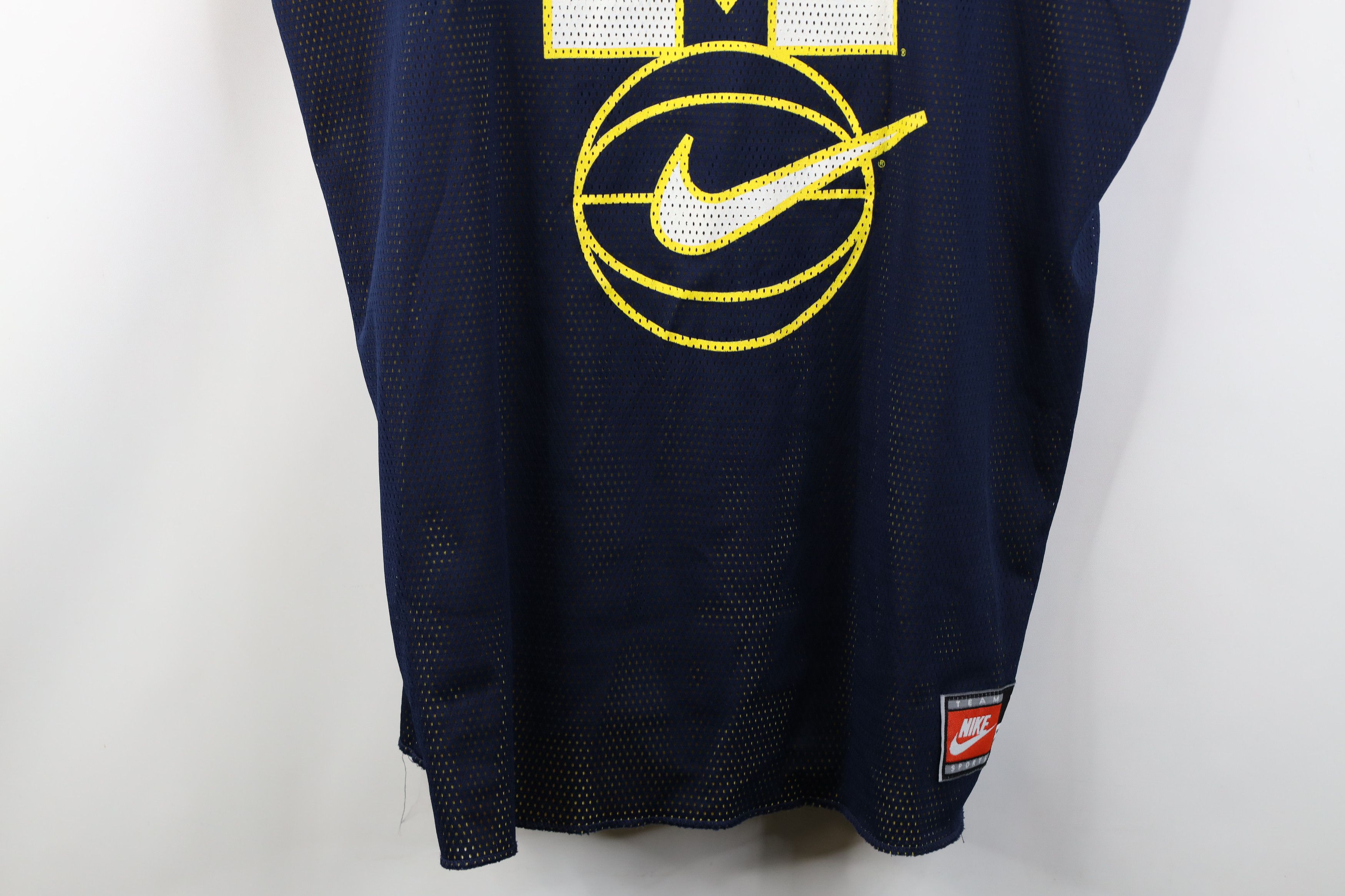Nike Vintage 90s Nike Reversible University of Michigan Jersey Size US XL / EU 56 / 4 - 3 Thumbnail