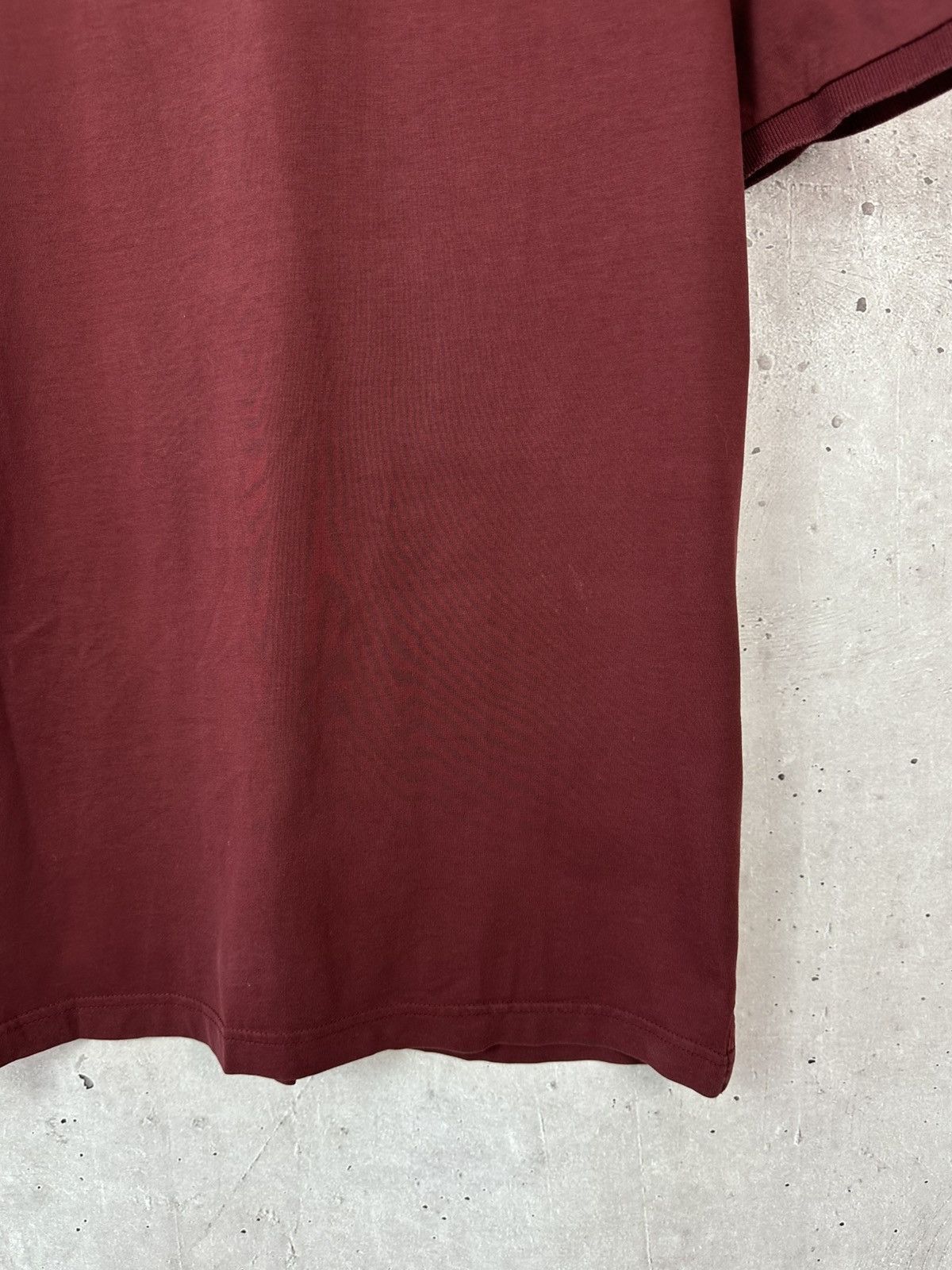 Burberry Vintage Burberry Brit Burgundy Cotton Polo Size US M / EU 48-50 / 2 - 5 Thumbnail