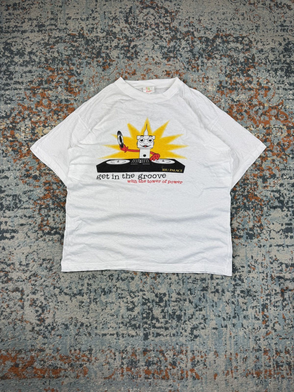 Tower of Power Little Feat Tシャツ 1976年 1976-Tower-Of-Power-Promo-
