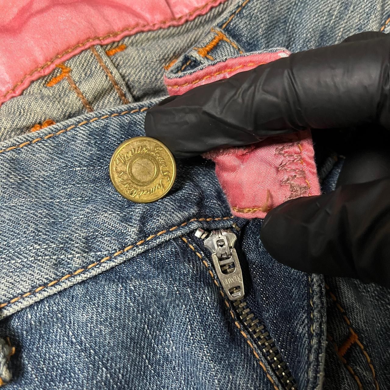 Number (N)ine 2000s Archival Cdg Margiela Acne Jeans Flare y2k Lgb Ifsix Size US 29 - 6 Thumbnail