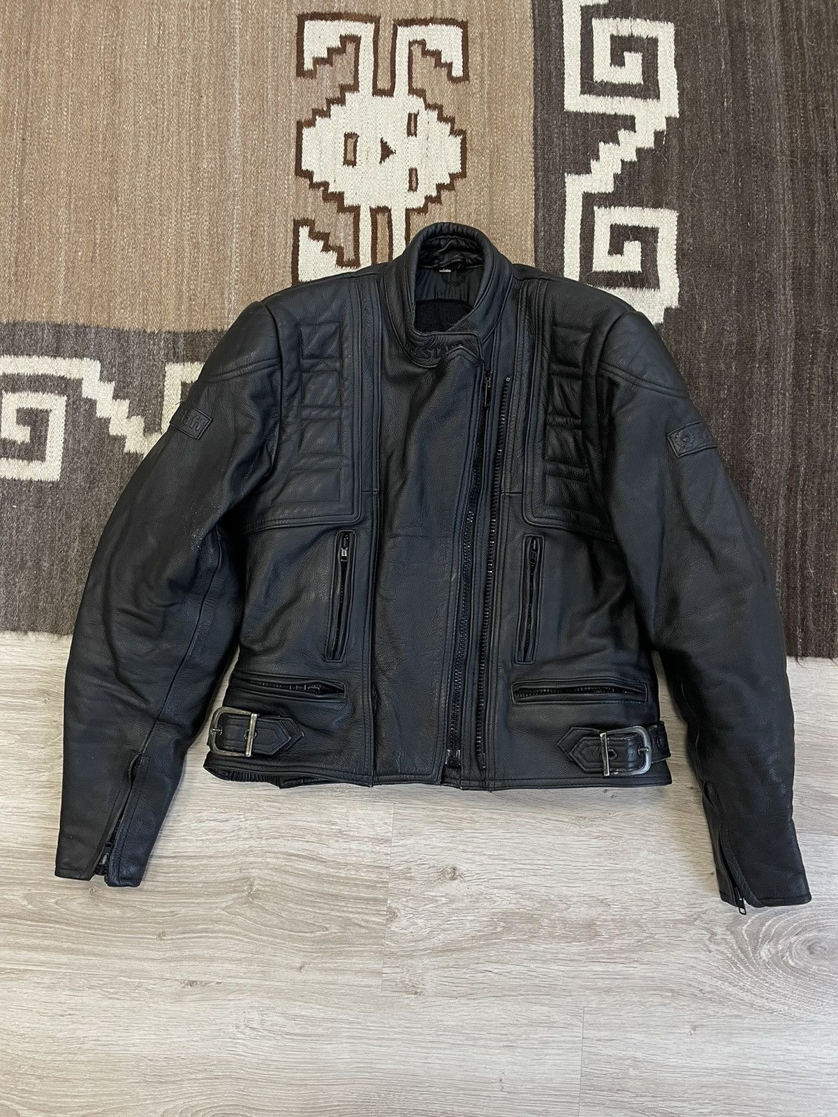 Belstaff Belstaff Leather Motorcycle Racing Biker Jacket 5610AC Size XL / US 12-14 / IT 48-50 - 2 Thumbnail