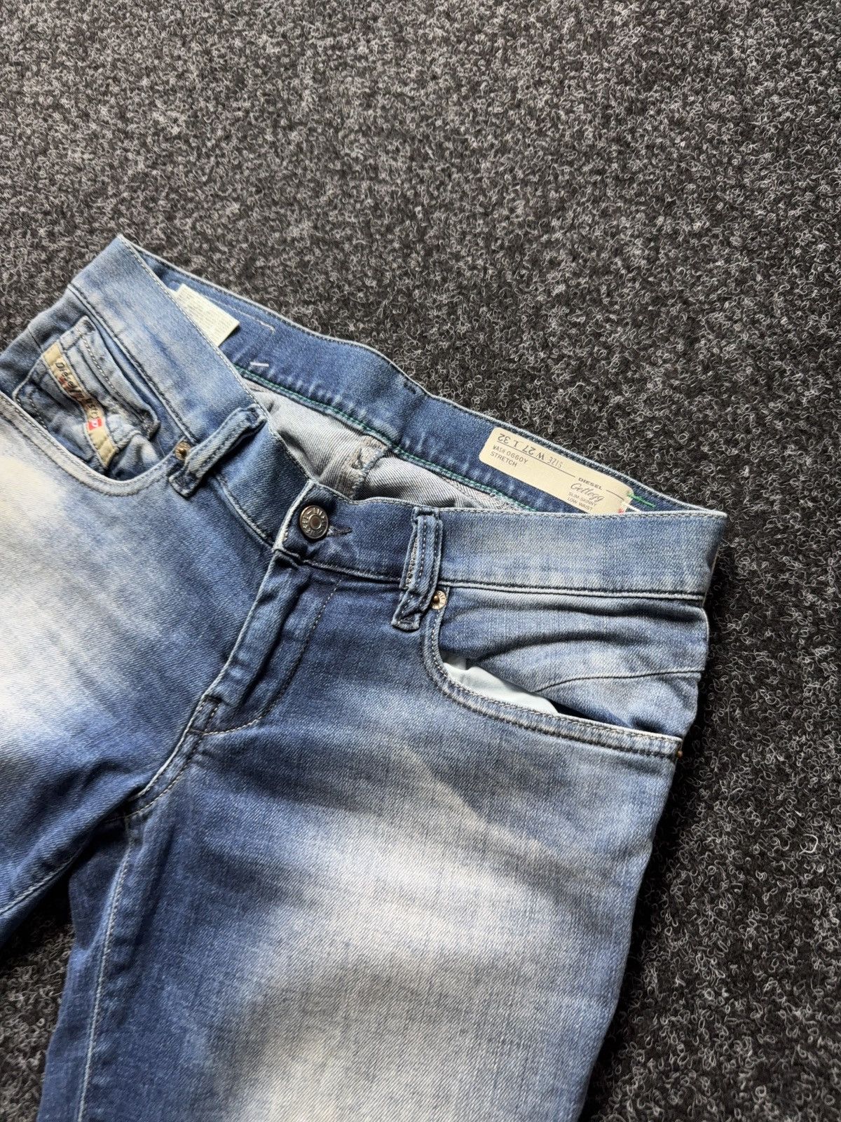 Diesel Luxury 00s Diesel Getlegg Italy Slim Skinny Jeans Italy Y2K Size 27" / US 4 / IT 40 - 9 Thumbnail