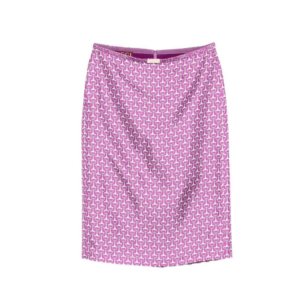 Gucci Gucci PURPLE Skirts - Pencil Skirts Size 28" / US 6 / IT 42 - 1 Thumbnail