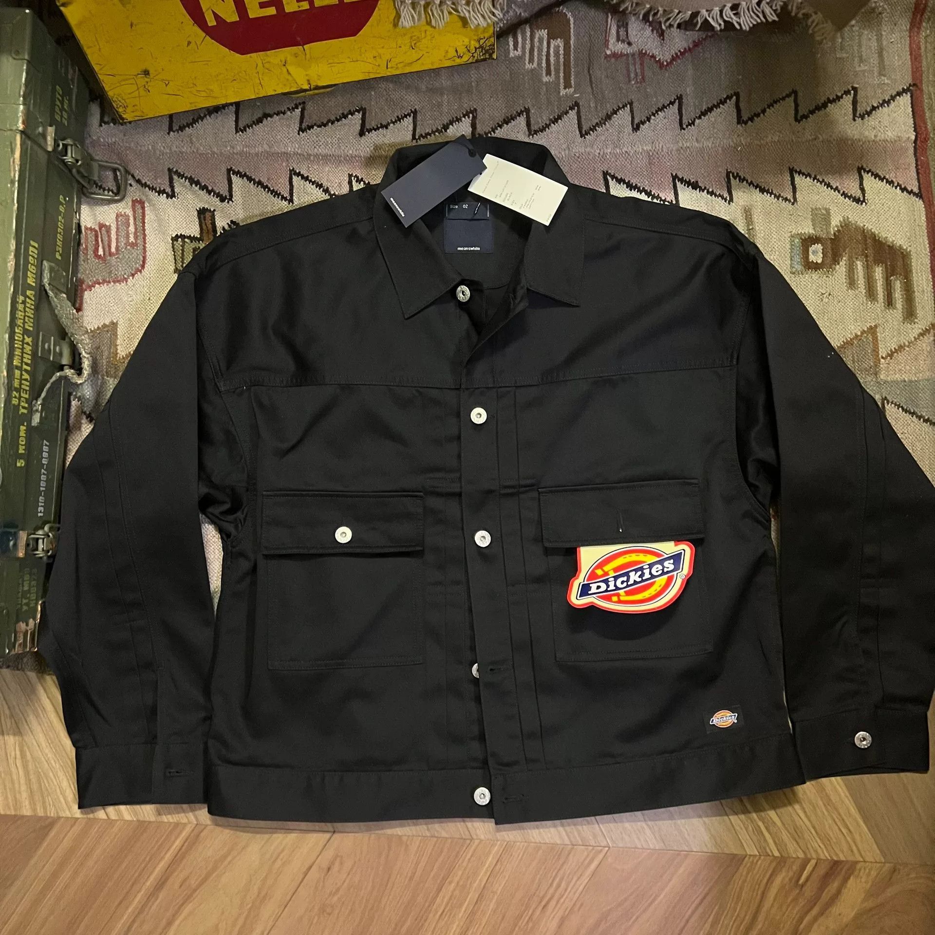 Japanese Brand meantime x Dickies collaborative jacket. Size US M / EU 48-50 / 2 - 1 Thumbnail