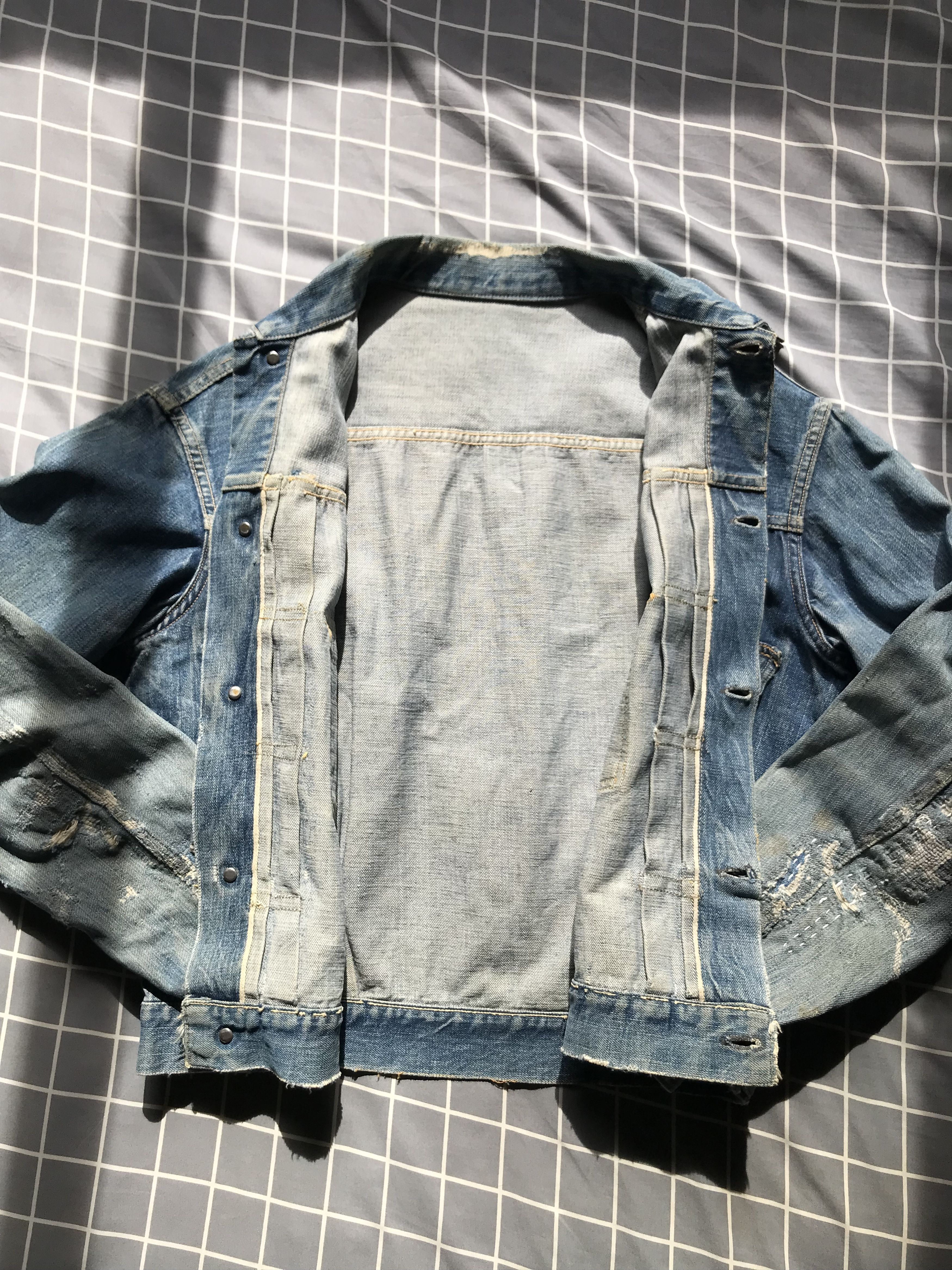 Levi's 1950s Levi’s 507xx Denim Jacket Type 2 2nd Generation Size US L / EU 52-54 / 3 - 6 Thumbnail