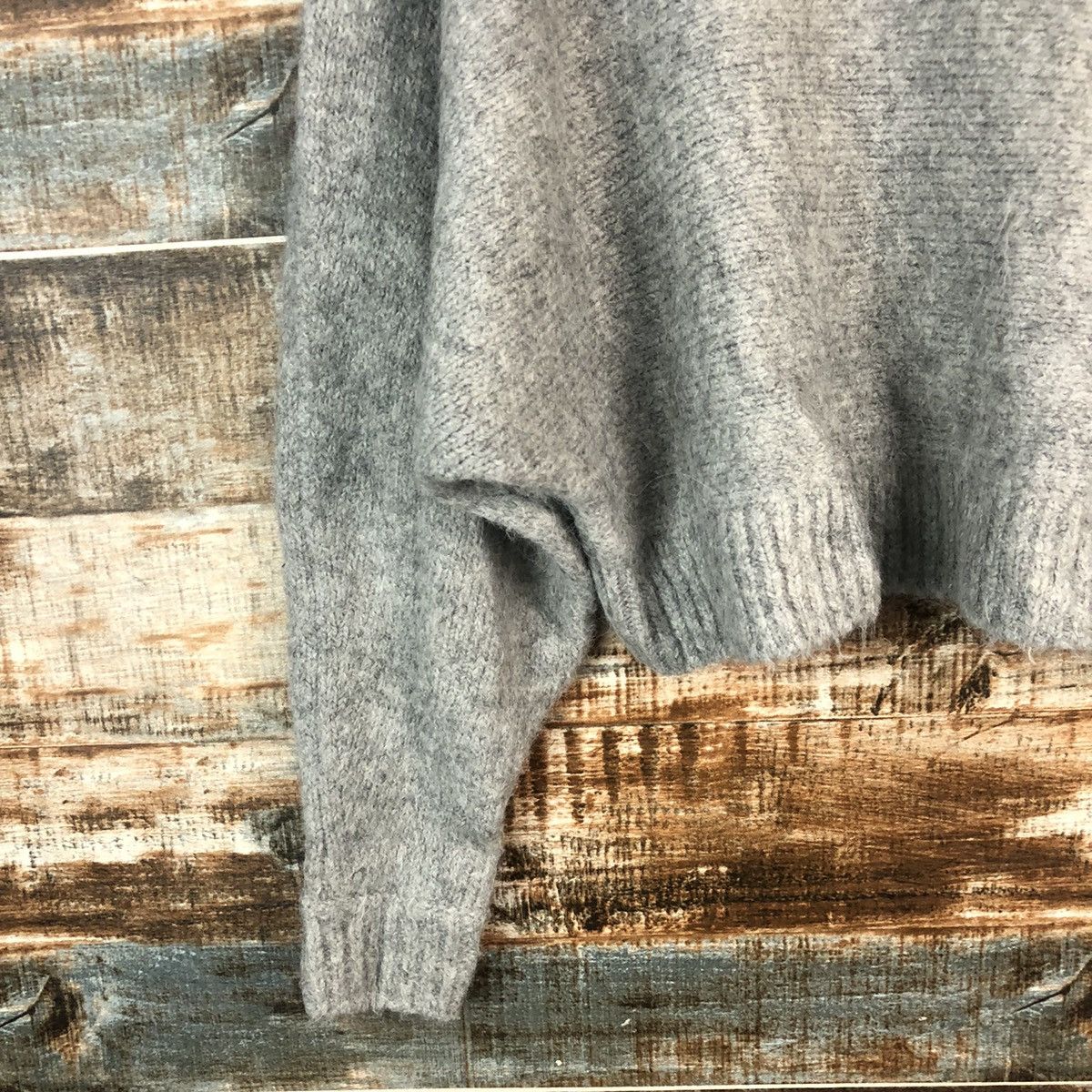 Homespun Knitwear DL Japanese Brand Gray Knitwear #C626 Size M / US 6-8 / IT 42-44 - 7 Thumbnail