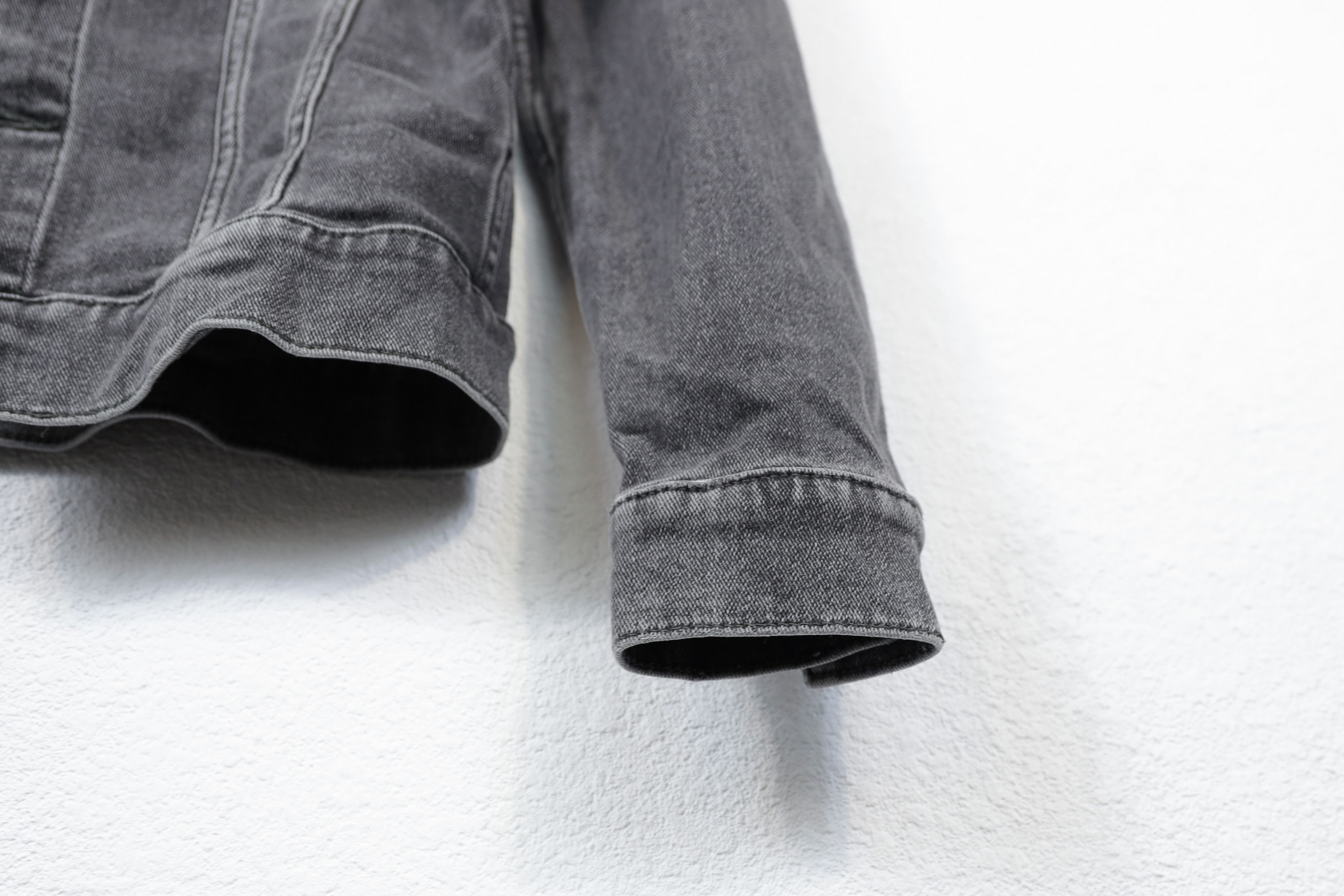 Allsaints Allsaints Jeans Track Suede Collar Creagan Denim Jacket Size US XS / EU 42 / 0 - 6 Thumbnail
