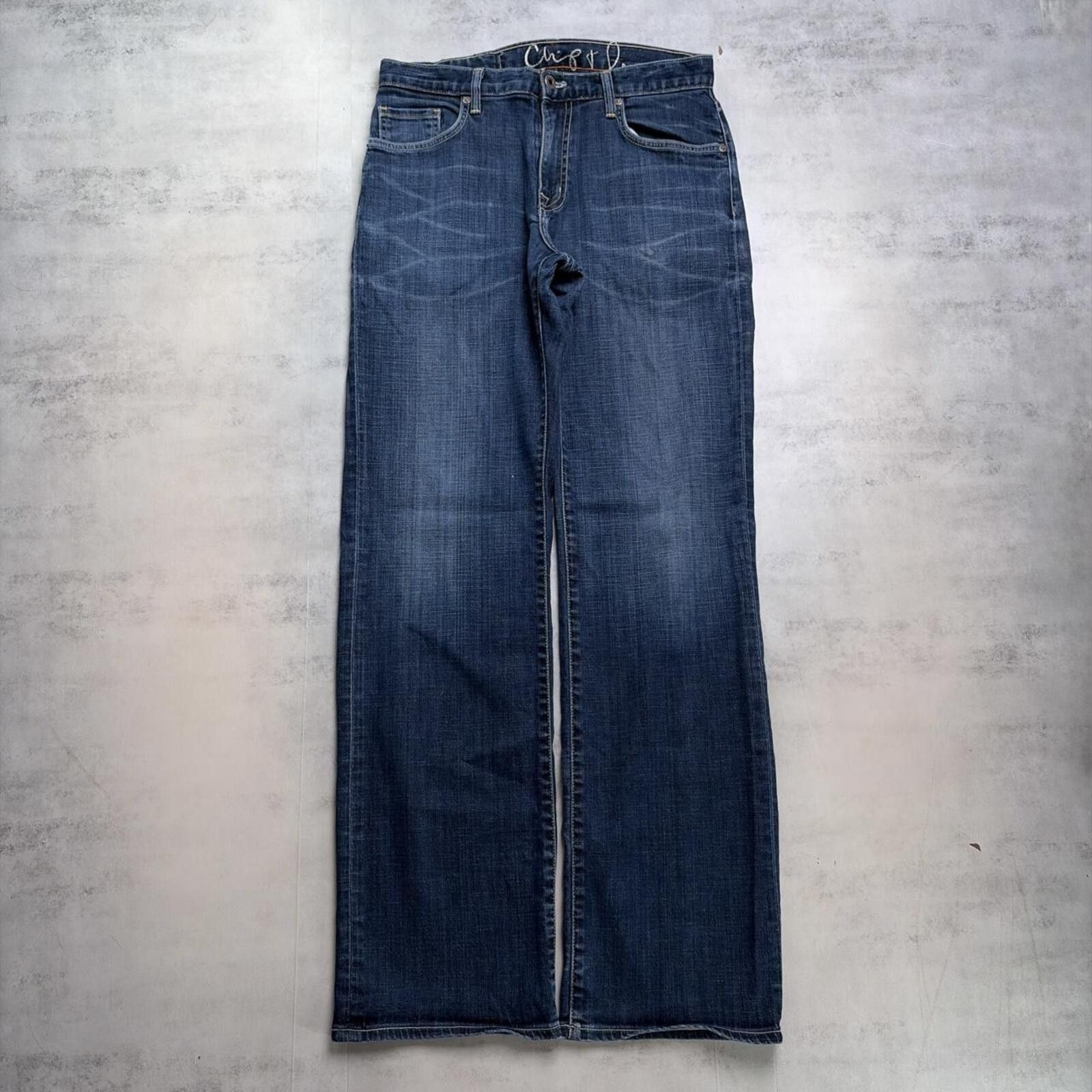 Other Y2K Dark Wash Chili Pepper Grunge Bootcut Denim Jeans Size 30" / US 8 / IT 44 - 2 Thumbnail