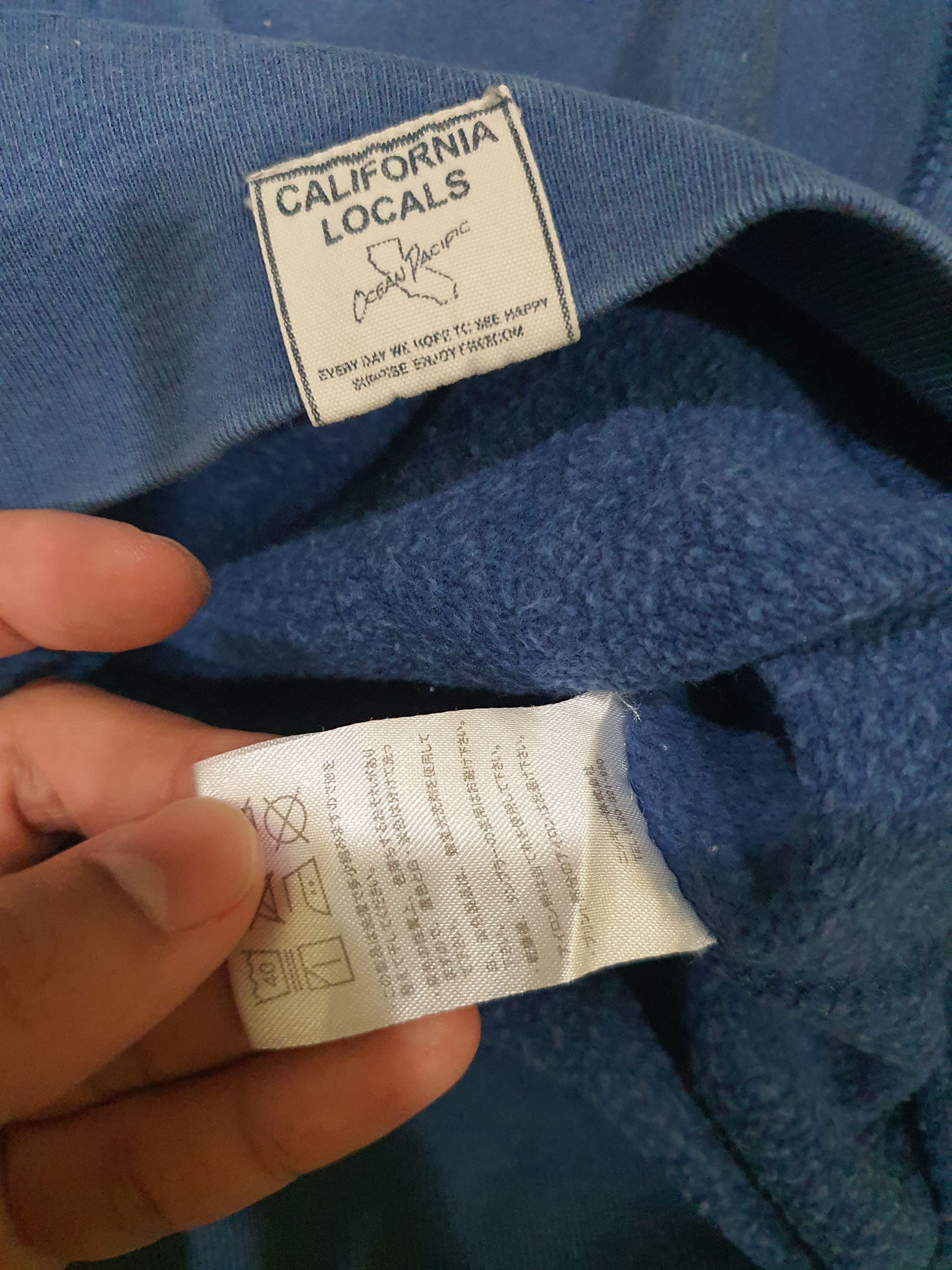 Ocean Pacific Vintage Ocean Pacific Sunwear hoodie with a "CA" graphic Size US L / EU 52-54 / 3 - 8 Thumbnail