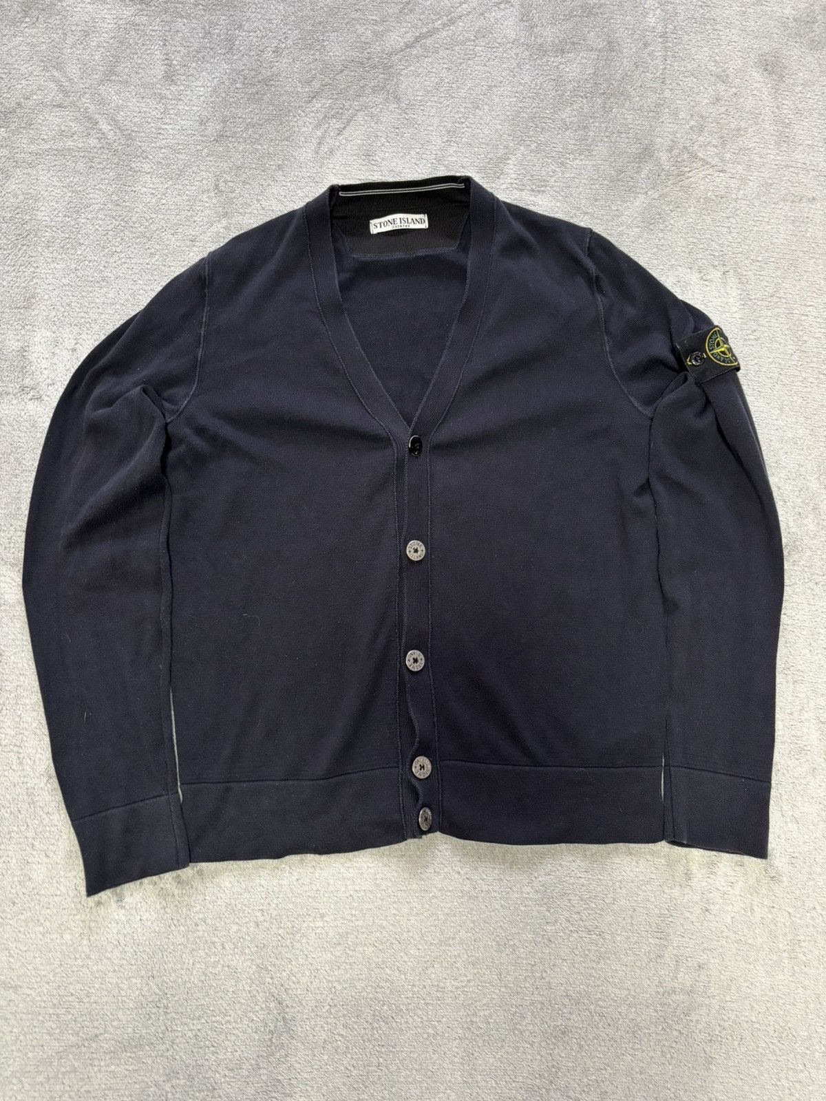 Stone Island ⁠Stone Island SS 2011 Vintage Cotton Button Cardigan Size US S / EU 44-46 / 1 - 2 Thumbnail
