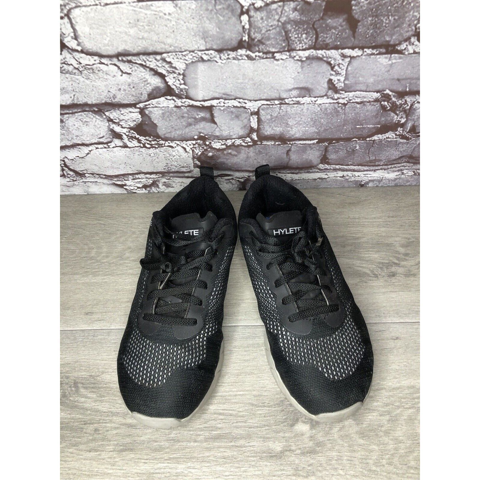 Other Hylete Vibram Circuit Cross Black Lace Up Training Gym Shoes Size US 8 / EU 41 - 13 Thumbnail