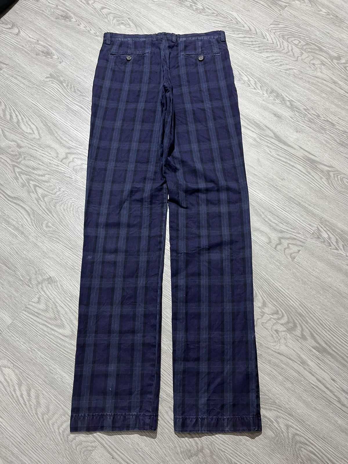 Etro 🇮🇹 Etro Made In Italy Casual Tartan Plaid Pants Luxury Size US 30 / EU 46 - 10 Thumbnail