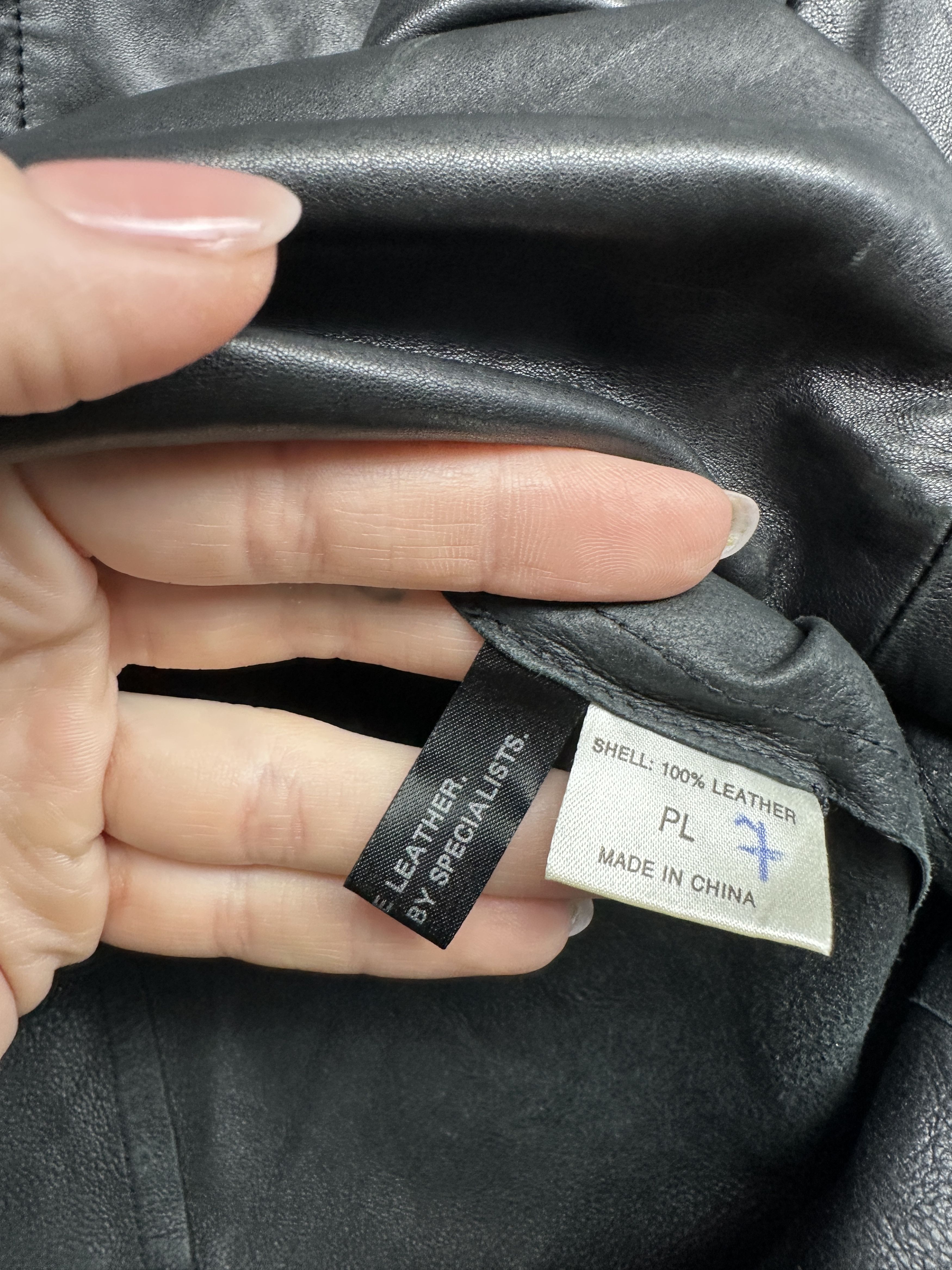 Elie Tahari Tahari Womens Leather Jacket Size M / US 6-8 / IT 42-44 - 8 Thumbnail