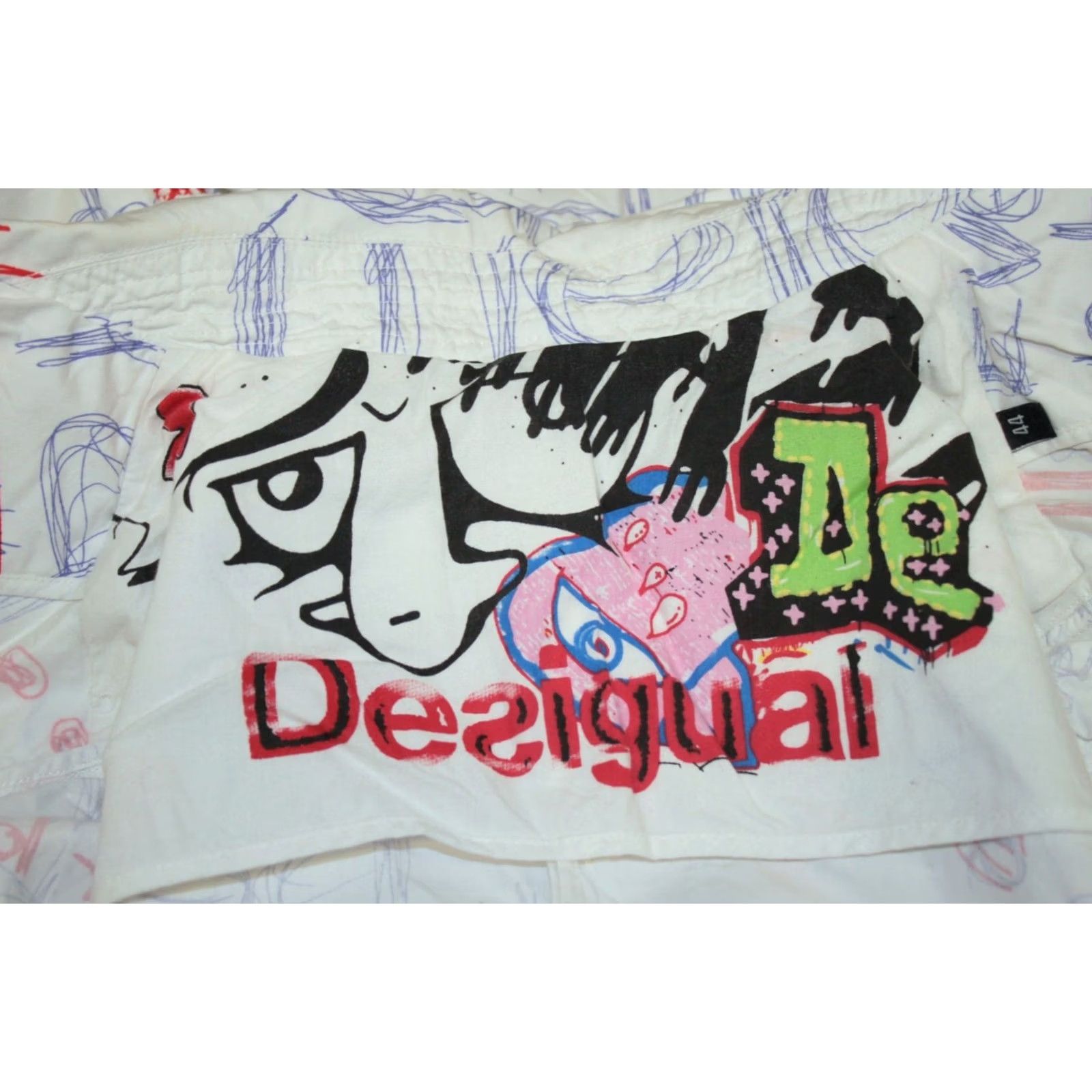 Desigual Desigual womens Coat Size 44 White Casual Overcoat Size M / US 6-8 / IT 42-44 - 5 Thumbnail