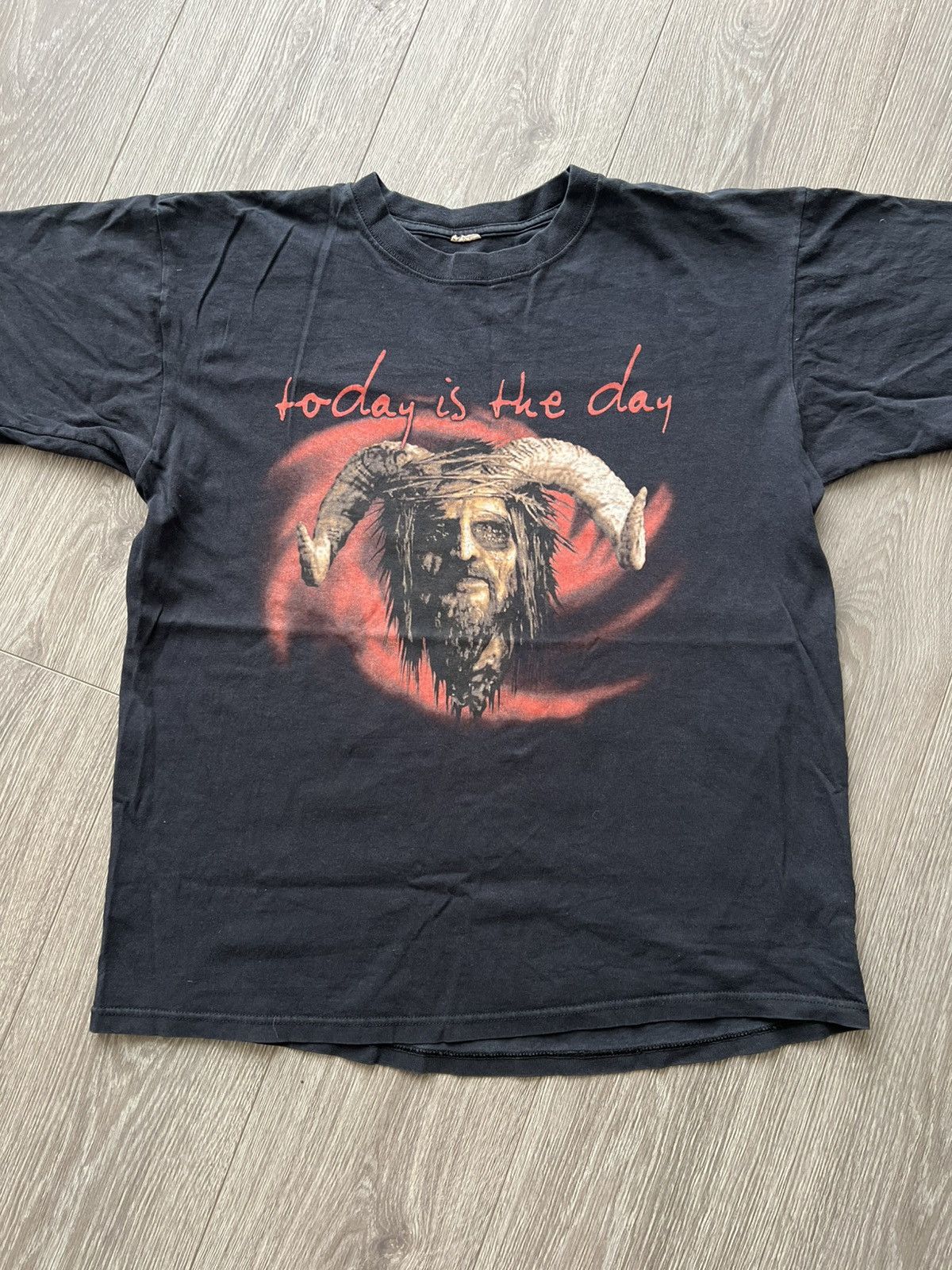 Band Tees 1999 Today Is The Day In The Eyes Of God Merch T-Shirt Rock Size US XL / EU 56 / 4 - 3 Thumbnail