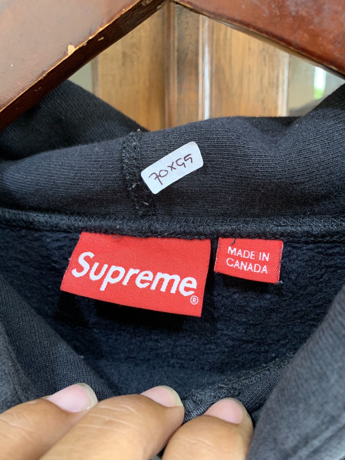 Supreme 🔥SOLD🔥Supreme Logo S Reflective Custom Size US M / EU 48-50 / 2 - 6 Thumbnail