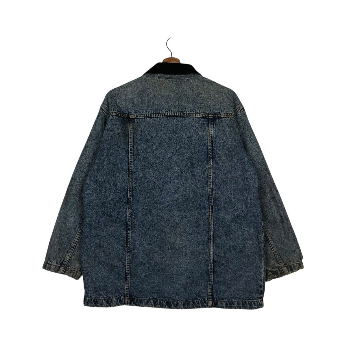 Japanese Brand 🔥VINTAGE CHORE DENIM WORK JACKET BILLBLASS ISSEY MIYAKE Size US M / EU 48-50 / 2 - 10 Thumbnail