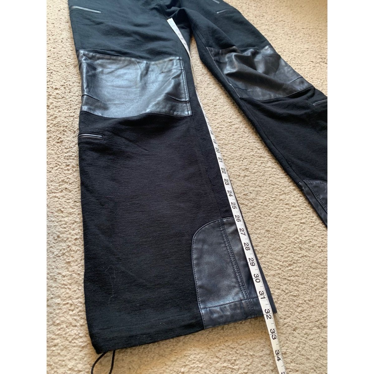 Helmut Lang HELMUT LANG LEATHER FLIGHT PANTS Size US 32 / EU 48 - 20 Thumbnail