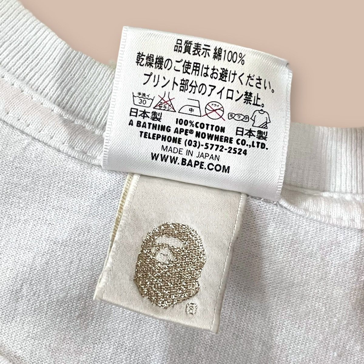 Bape A Bathing Ape Big Head Tee Size US M / EU 48-50 / 2 - 9 Thumbnail