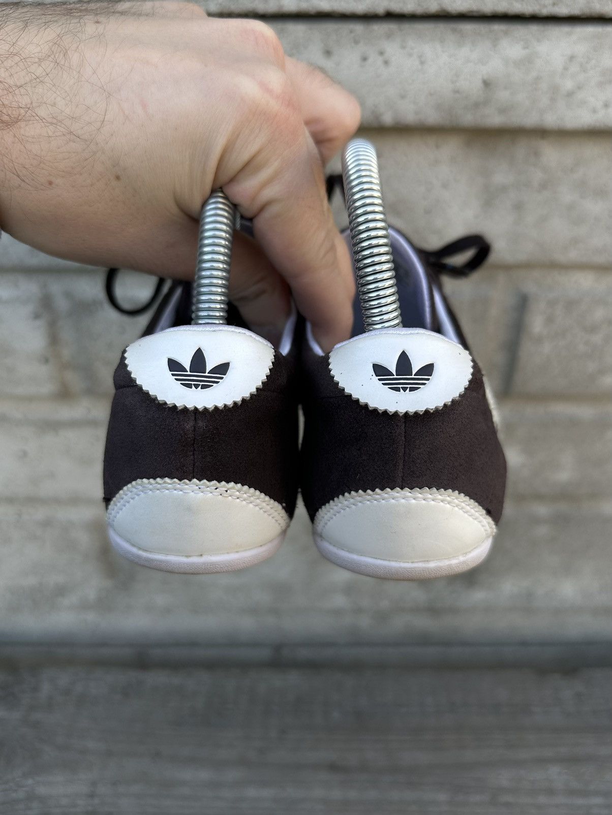 Adidas × Vintage New Brown Suede Rare Sneakers Adidas Originals 00s Sneakers Size 38 Size US 6.5 / IT 36.5 - 8 Thumbnail