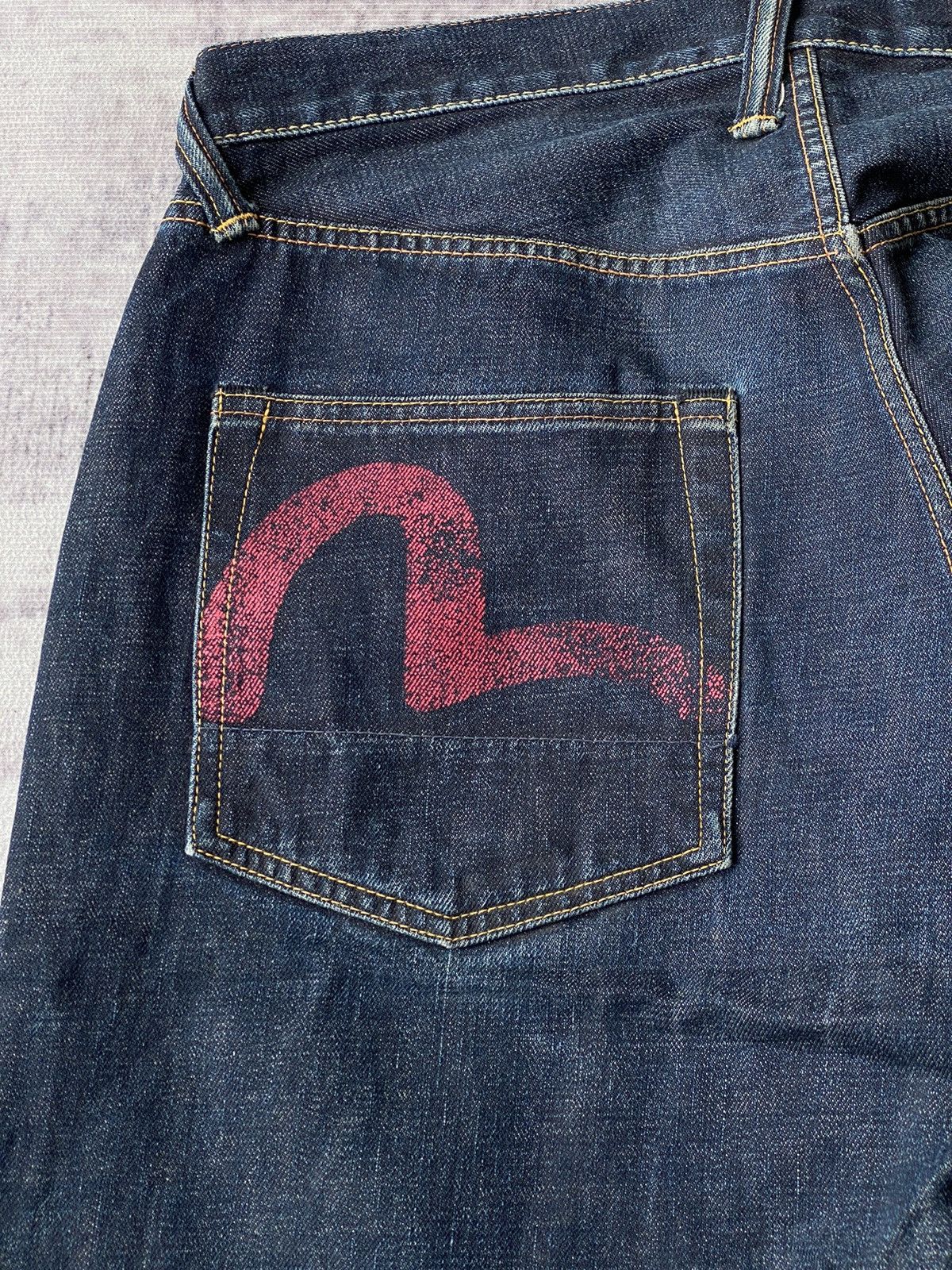 Evisu Vintage Evisu Daicock Painted Baggy Denim / Travis l Scott Size US 34 / EU 50 - 5 Thumbnail