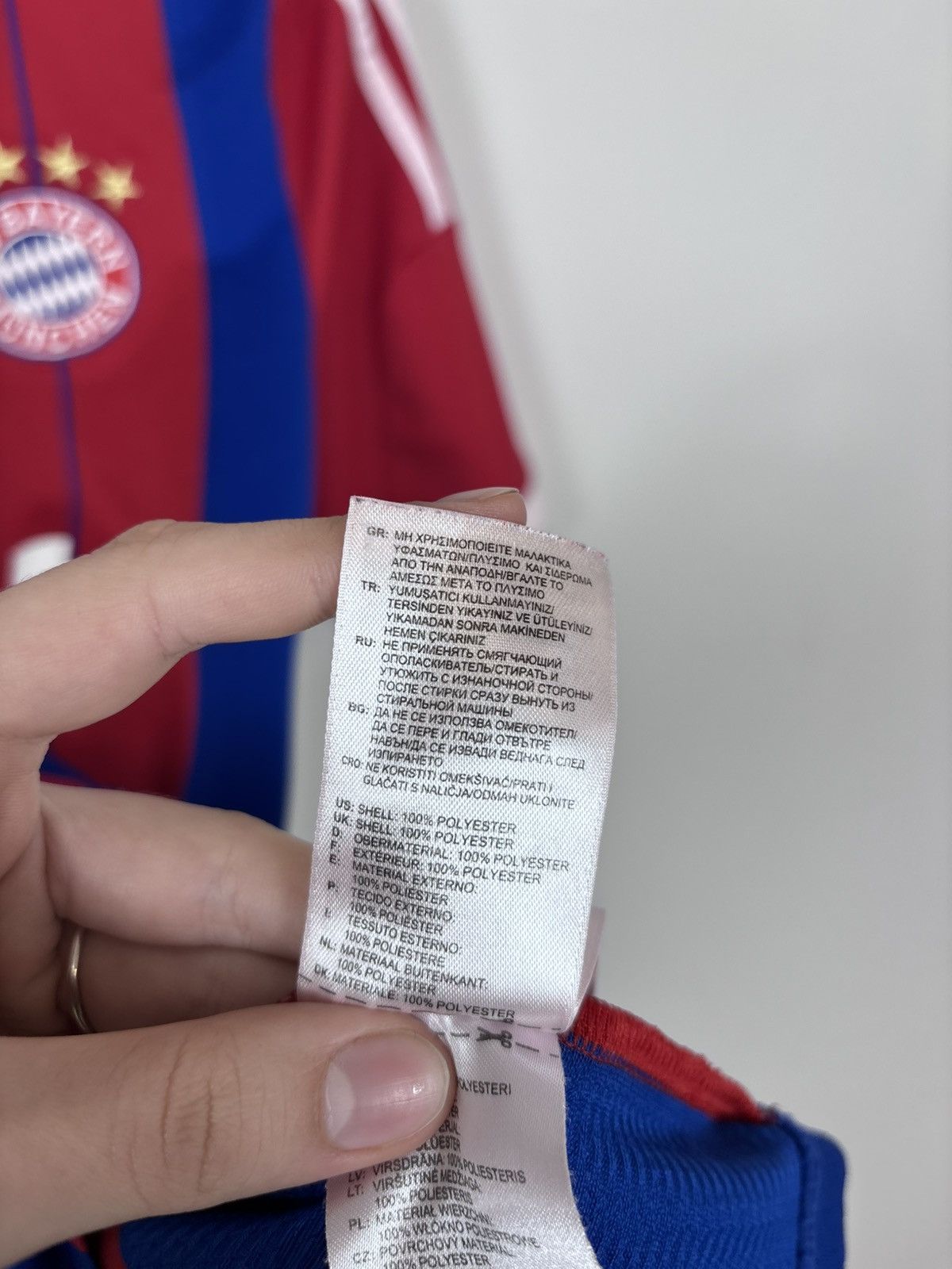 Adidas Adidas Bayern Munich 2014/2015 Home Gotze #19 Soccer Jersey Size US M / EU 48-50 / 2 - 15 Thumbnail