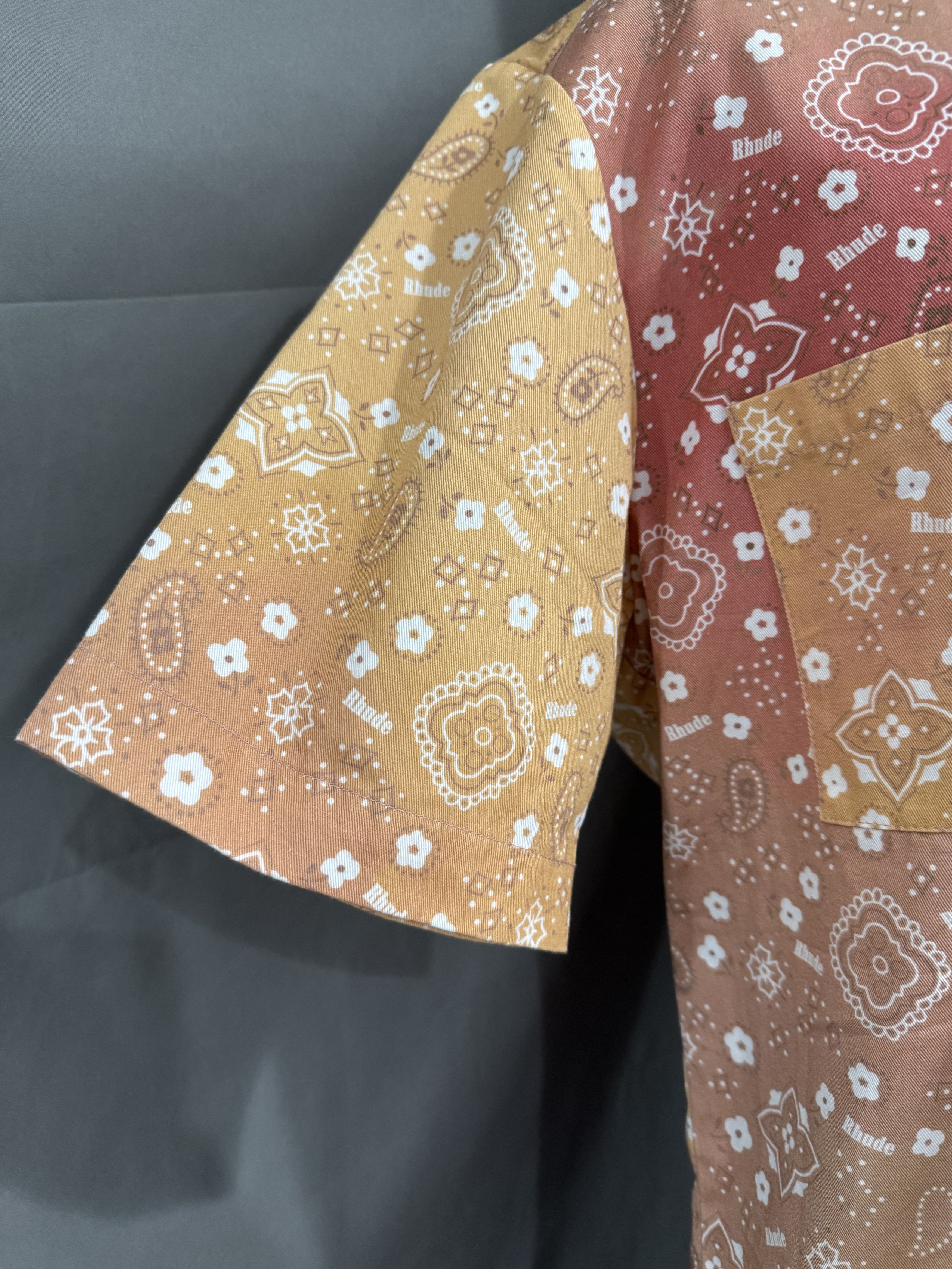 Rhude Rhude Bandana Paisley Button Up Shirt Size Small Size US S / EU 44-46 / 1 - 3 Thumbnail