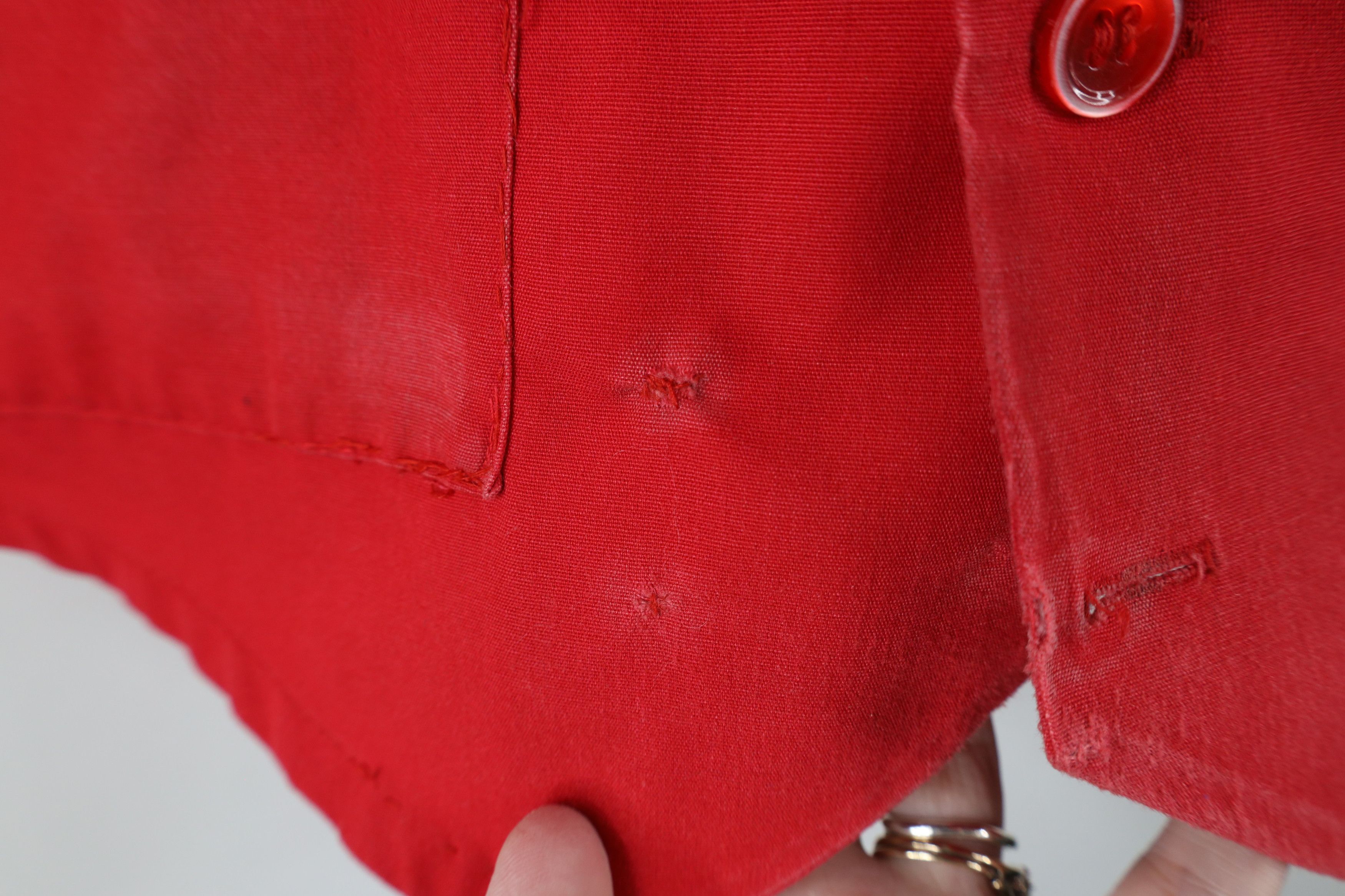 Vintage Vintage 90s Streetwear Super K Mart Center Greeter Vest Red Size US L / EU 52-54 / 3 - 7 Thumbnail