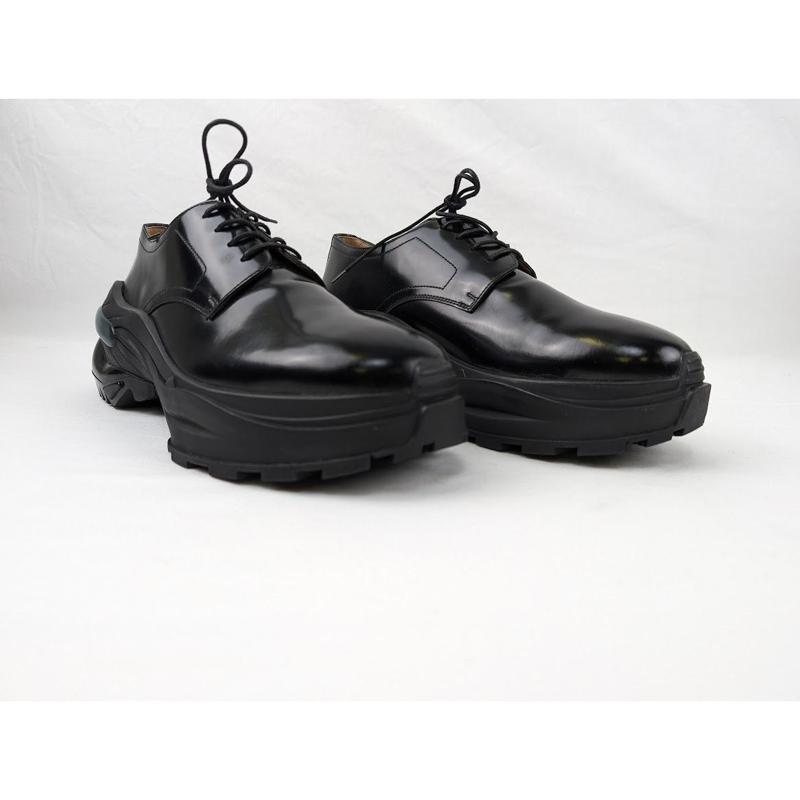 Maison Margiela o1rshd1 Chunky Sole Lace-up Shoes in Black Size US 11 / EU 44 - 5 Thumbnail