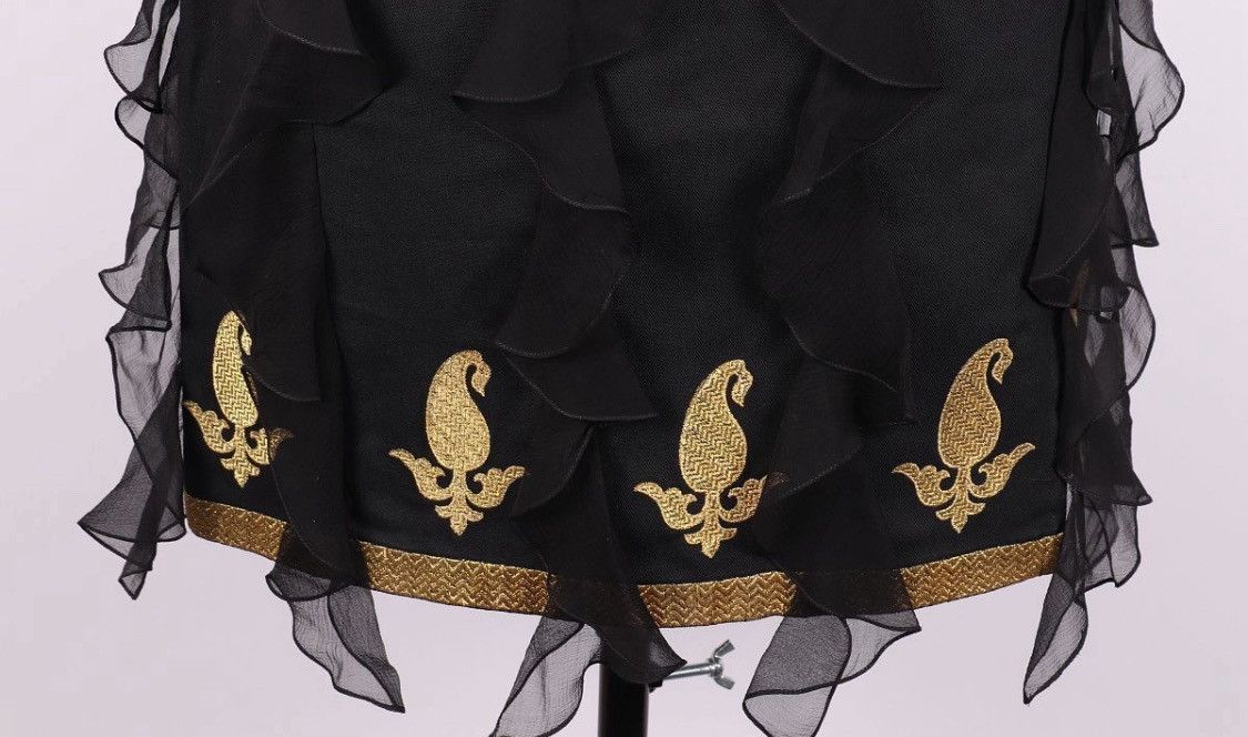 Dior Christian Dior Galliano FW 2002 Runway Silk Skirt Size 27" / US 4 / IT 40 - 4 Thumbnail