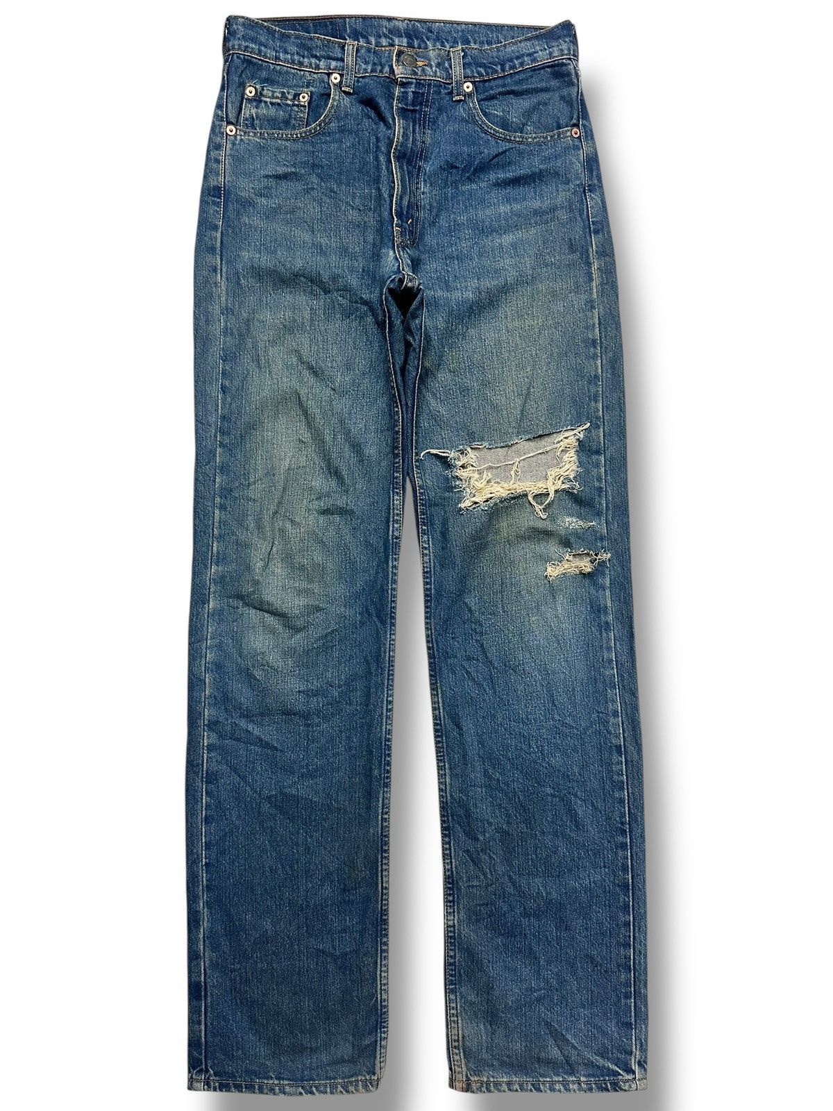 Levi's Levis 512 Straight Cut Distressed With Mudwash & Faded Size US 32 / EU 48 - 1 Thumbnail