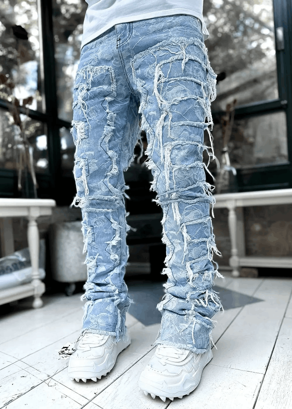 Japanese Brand × Jean × Vintage Streetwise Stretch Pants Jeans Size US 30 / EU 46 - 1 Thumbnail