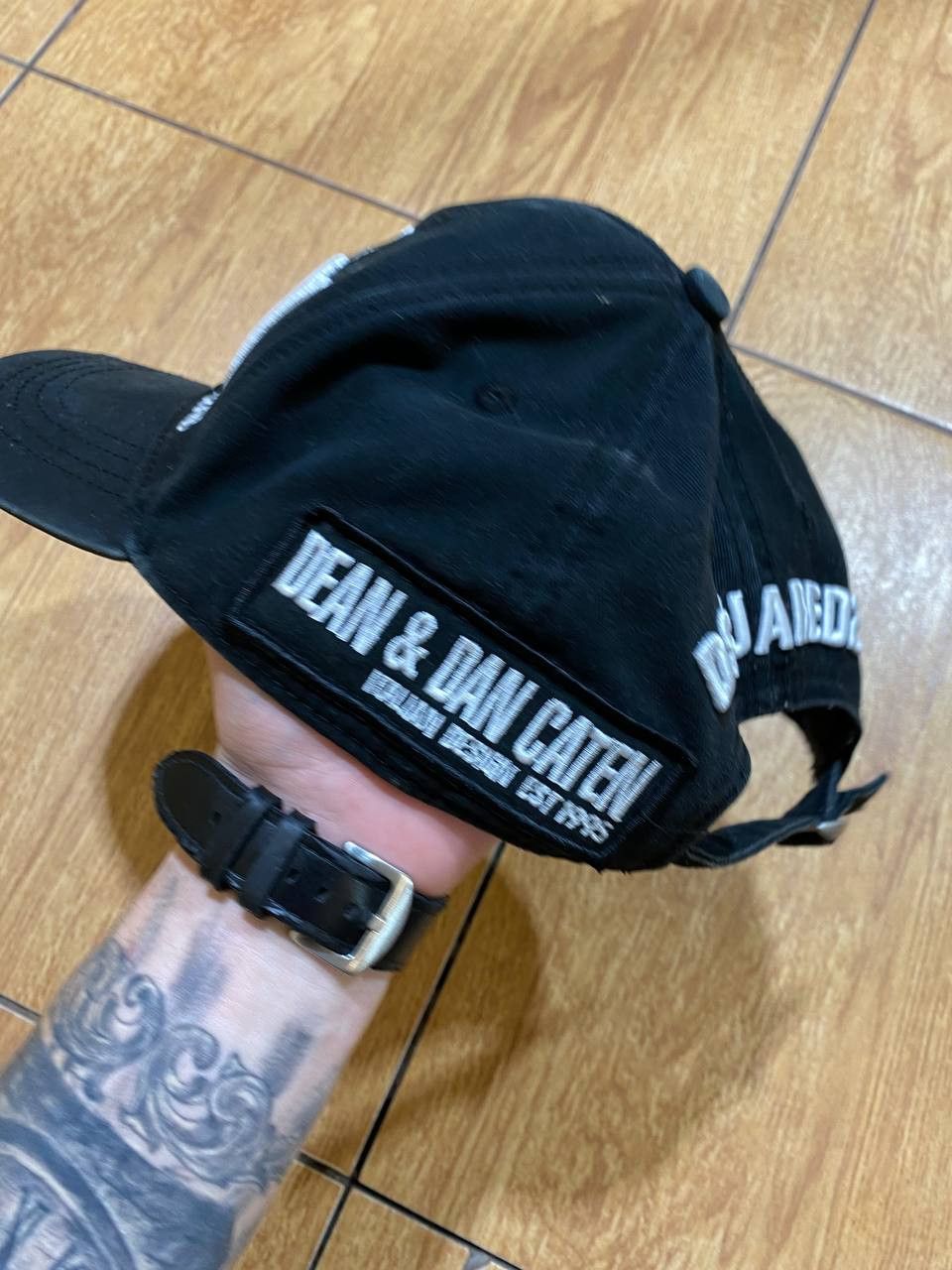 Dsquared2 Rare Dsquared2 cap black with text Size ONE SIZE - 7 Thumbnail