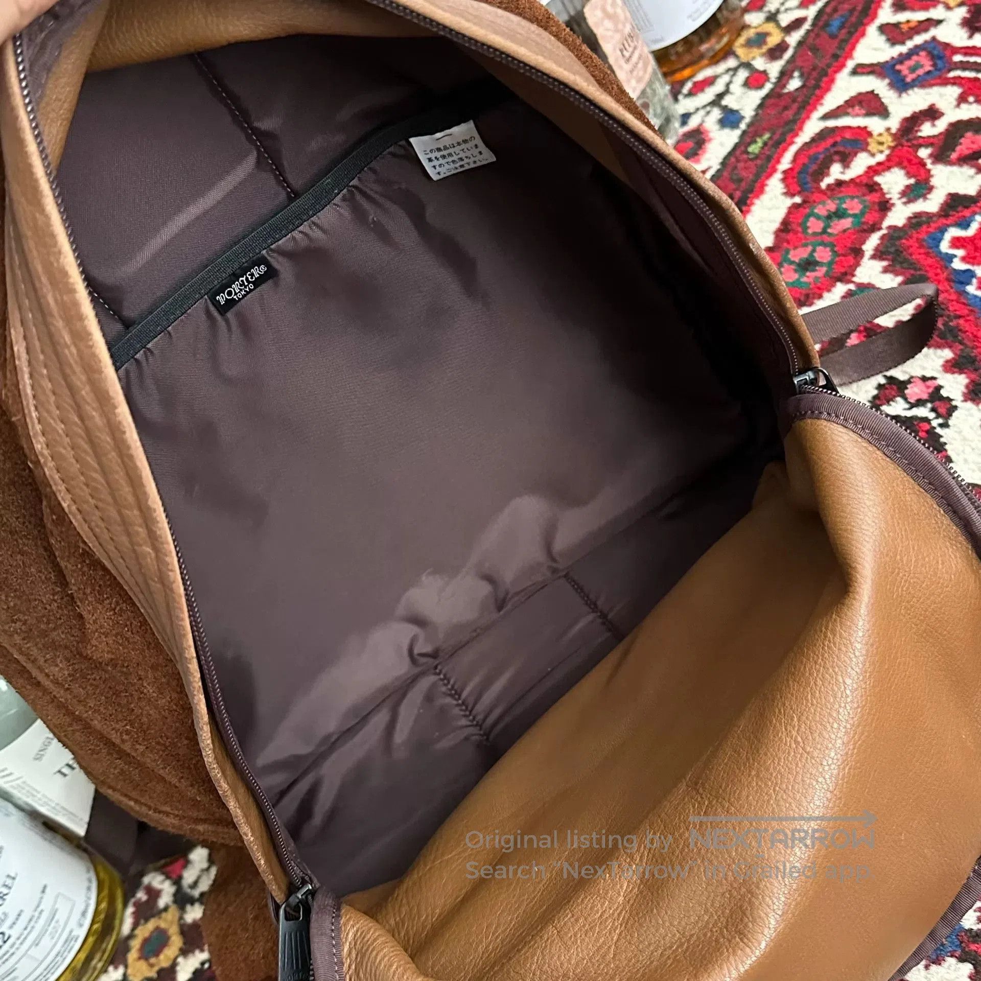Porter porter both day pack leather backpack. Size ONE SIZE - 8 Thumbnail