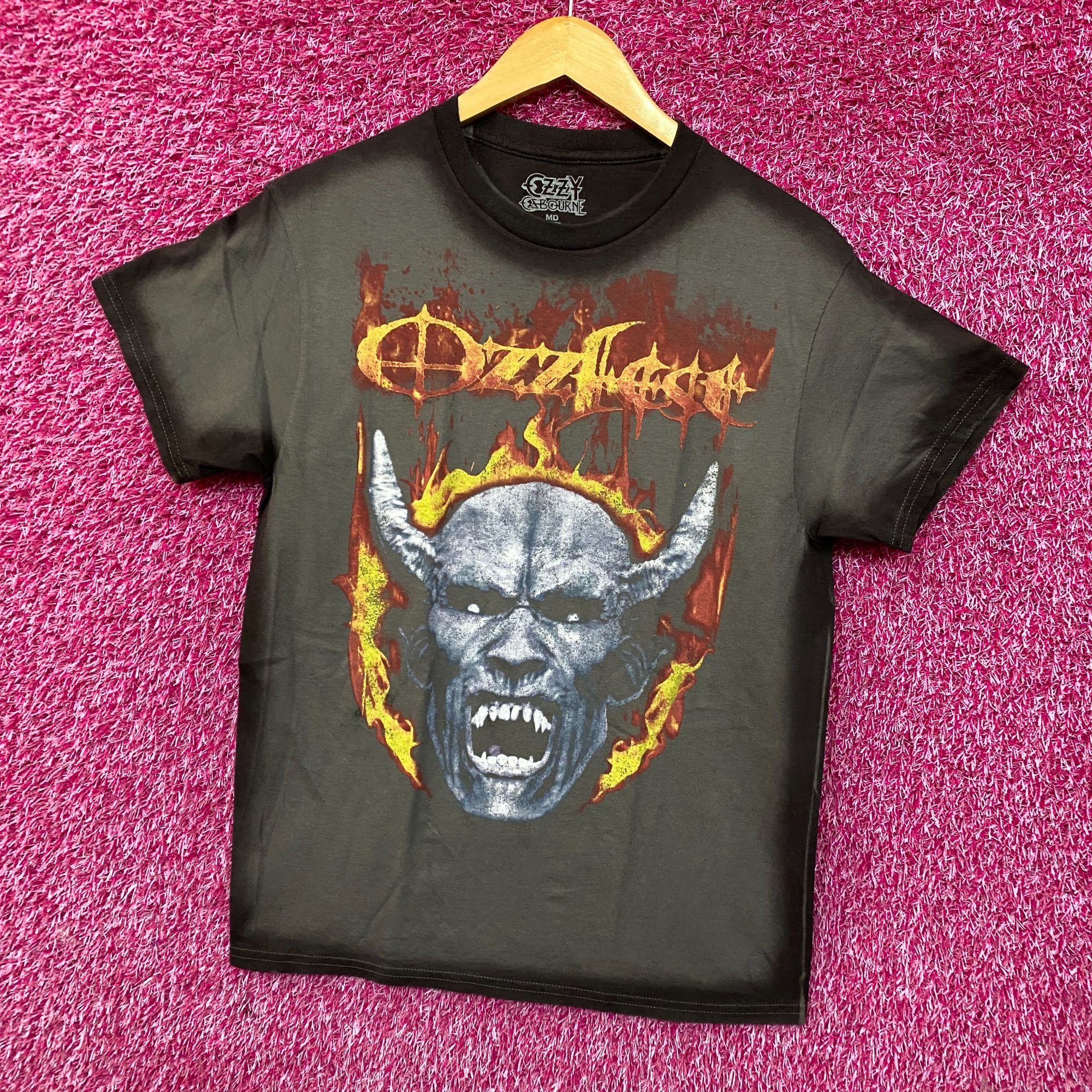 Ozzy Osbourne Ozzfest Metal Bands Music Festival Tour Rock T-Shirt Medium Size US M / EU 48-50 / 2 - 3 Thumbnail