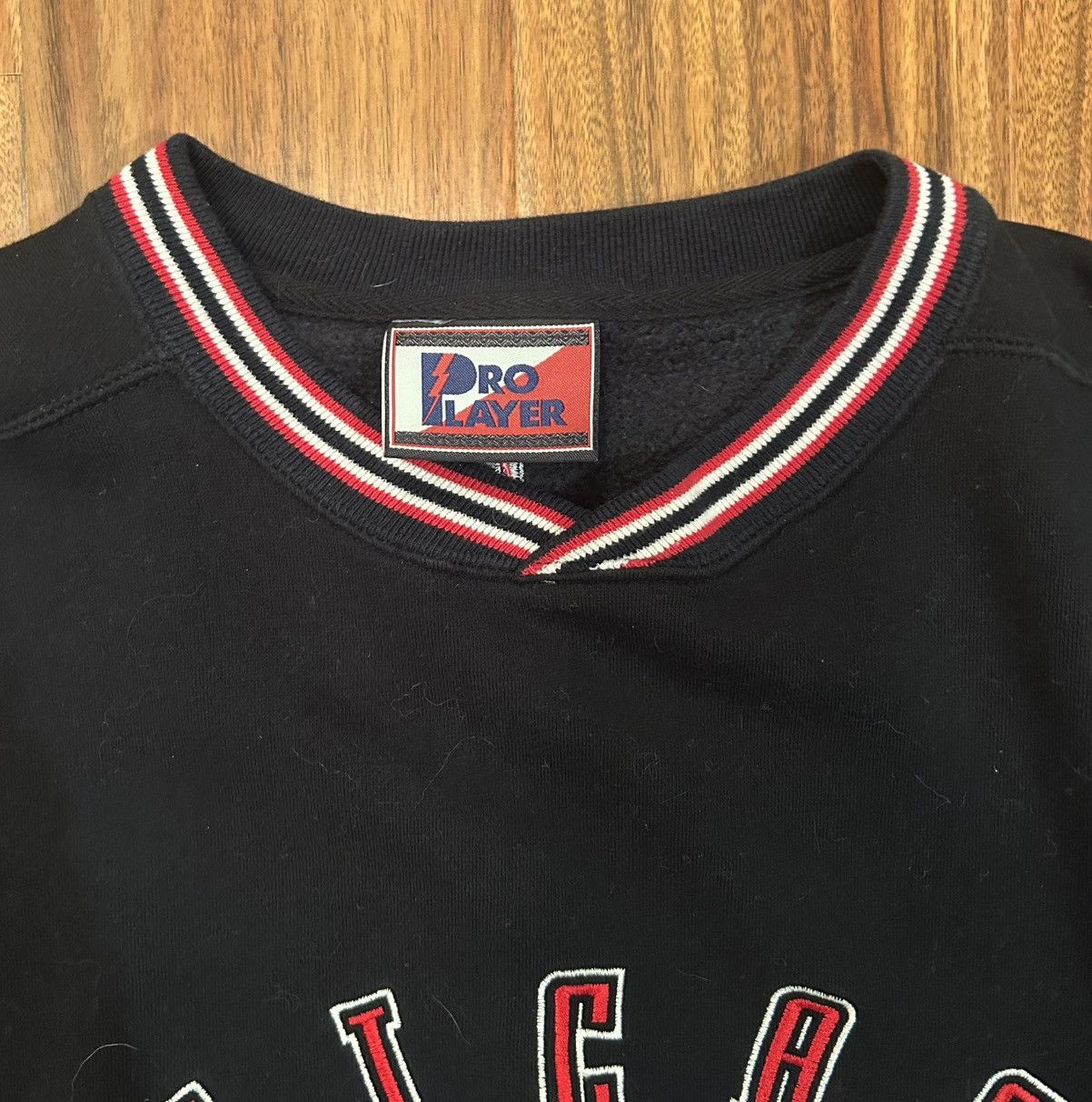Other Vintage 90s Chicago Bulls Pro Player Crewneck USA Size US L / EU 52-54 / 3 - 7 Thumbnail