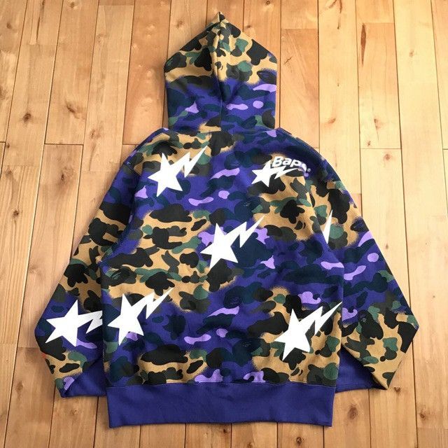 Bape × Heron Preston HERON PRESTON × BAPE CAMO Shark Full Zip Hoodie BAPE STA Size US S / EU 44-46 / 1 - 2 Thumbnail