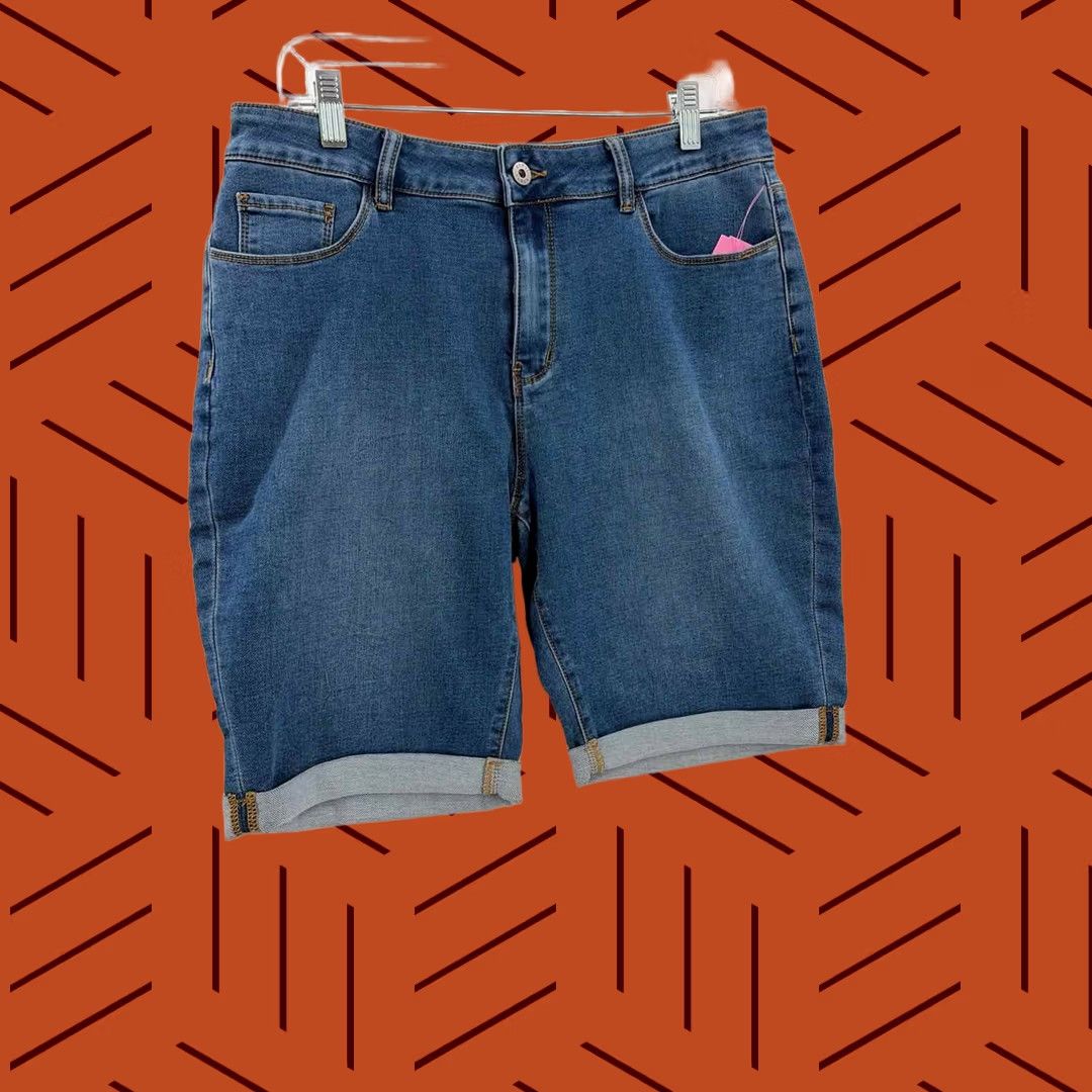Denime Ethyl Shorts 12 Blue Pre Owned Size Bermuda Denim Size 34" / US 12 / IT 48 - 1 Thumbnail