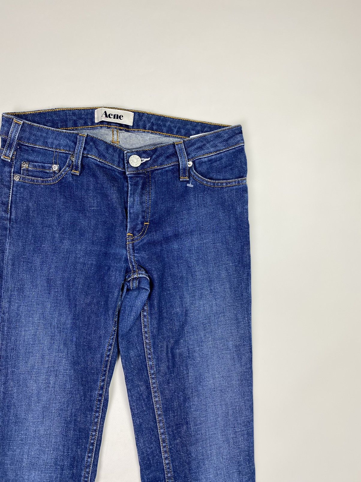 Acne Studios Acne Hex Marine ladies jeans size 26 / 32 Size 26" / US 2 / IT 38 - 9 Thumbnail