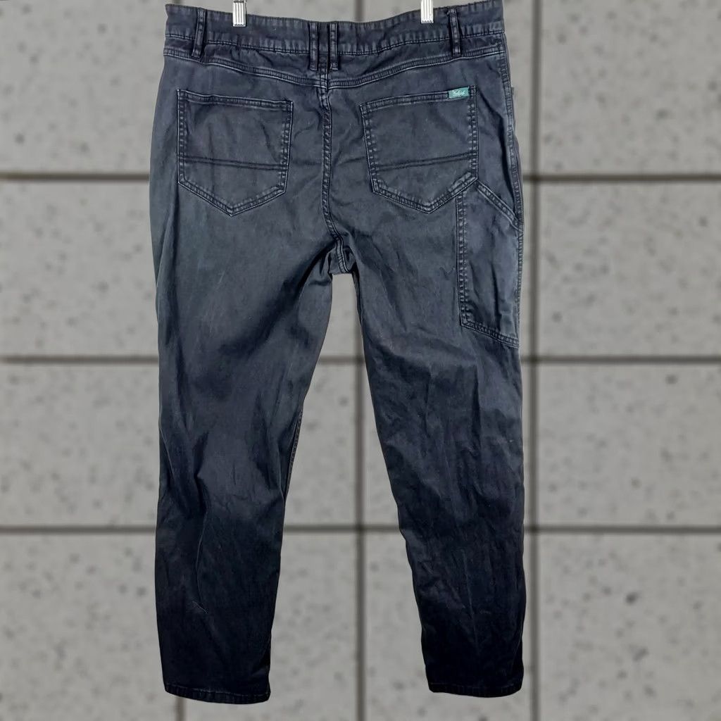 Vintage Woolrich Woolen Mills Men’s Chino Pants 36x30 Black Cotton Casual Work Trouser Size US 36 / EU 52 - 1 Thumbnail