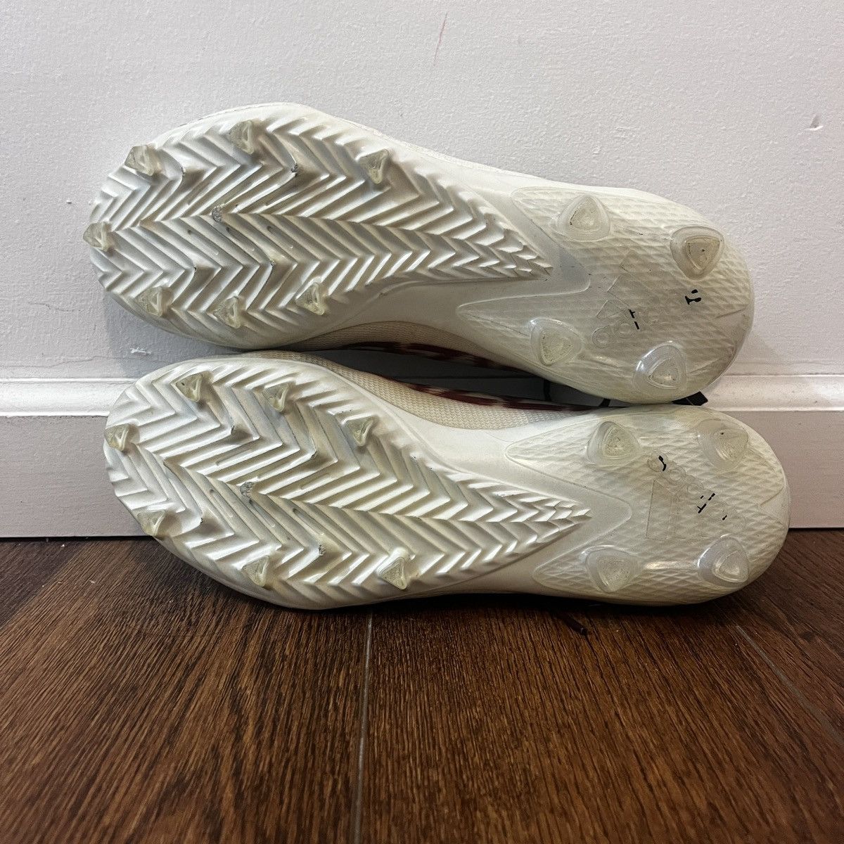 Adidas Adidas Adizero 21 White Maroon Size US 12 / EU 45 - 6 Thumbnail