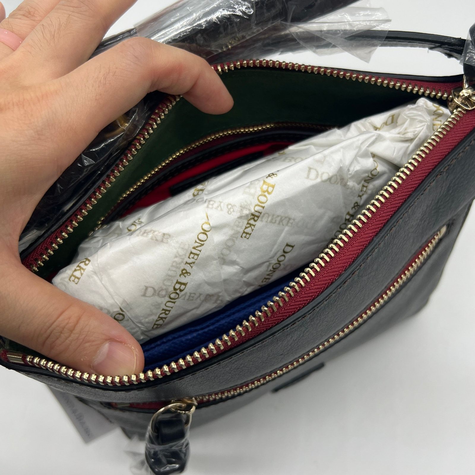Dooney & Bourke Dooney & Bourke Florentine Leather Allison Crossody Size ONE SIZE - 4 Thumbnail