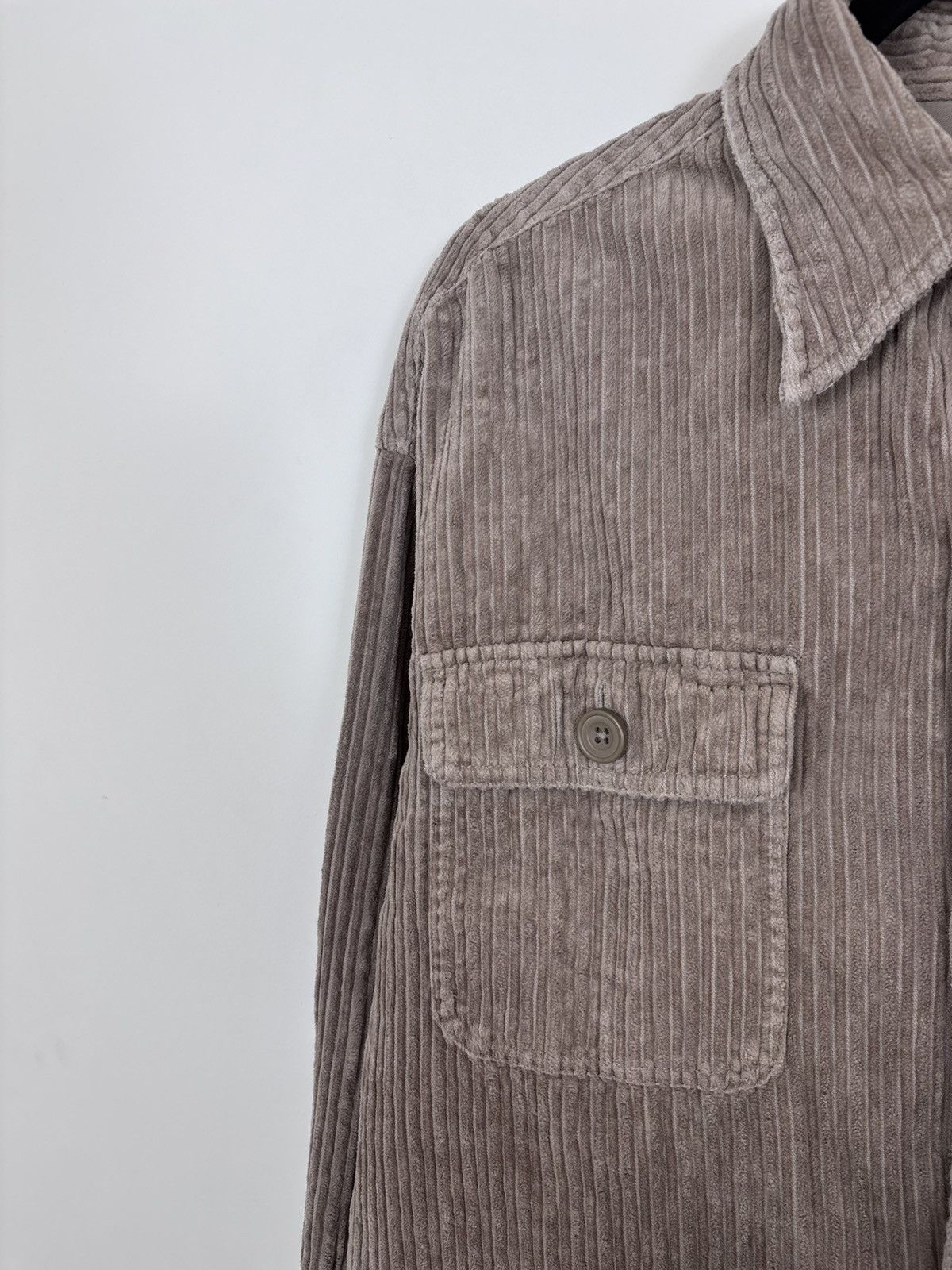 Japanese Brand Niko and… Japan Beige Corduroy Velvet Long Sleeve Shirt Size US M / EU 48-50 / 2 - 3 Thumbnail