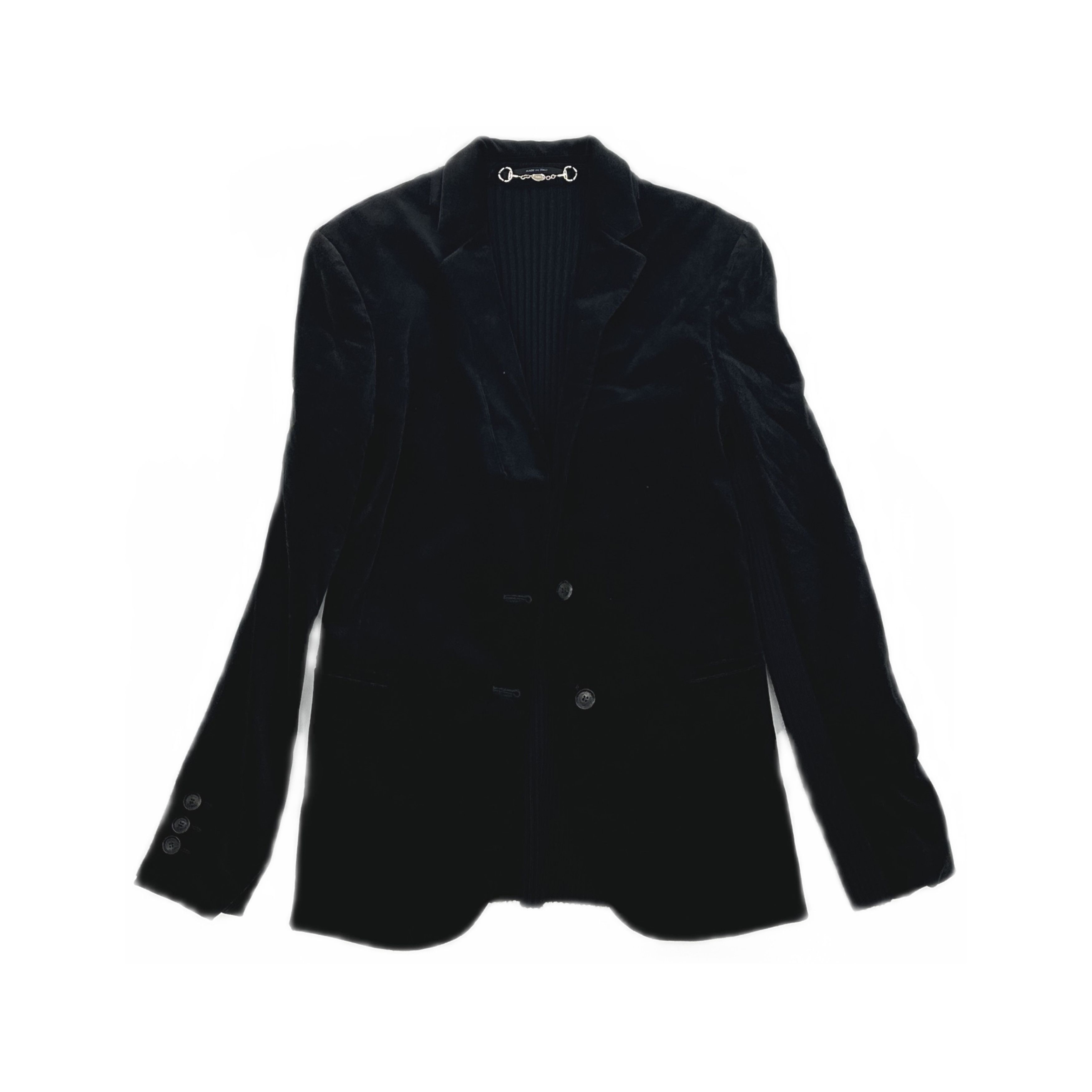 Gucci Gucci Velvet Horsebit Blazer Size 38 Size XS / US 0-2 / IT 36-38 - 1 Thumbnail