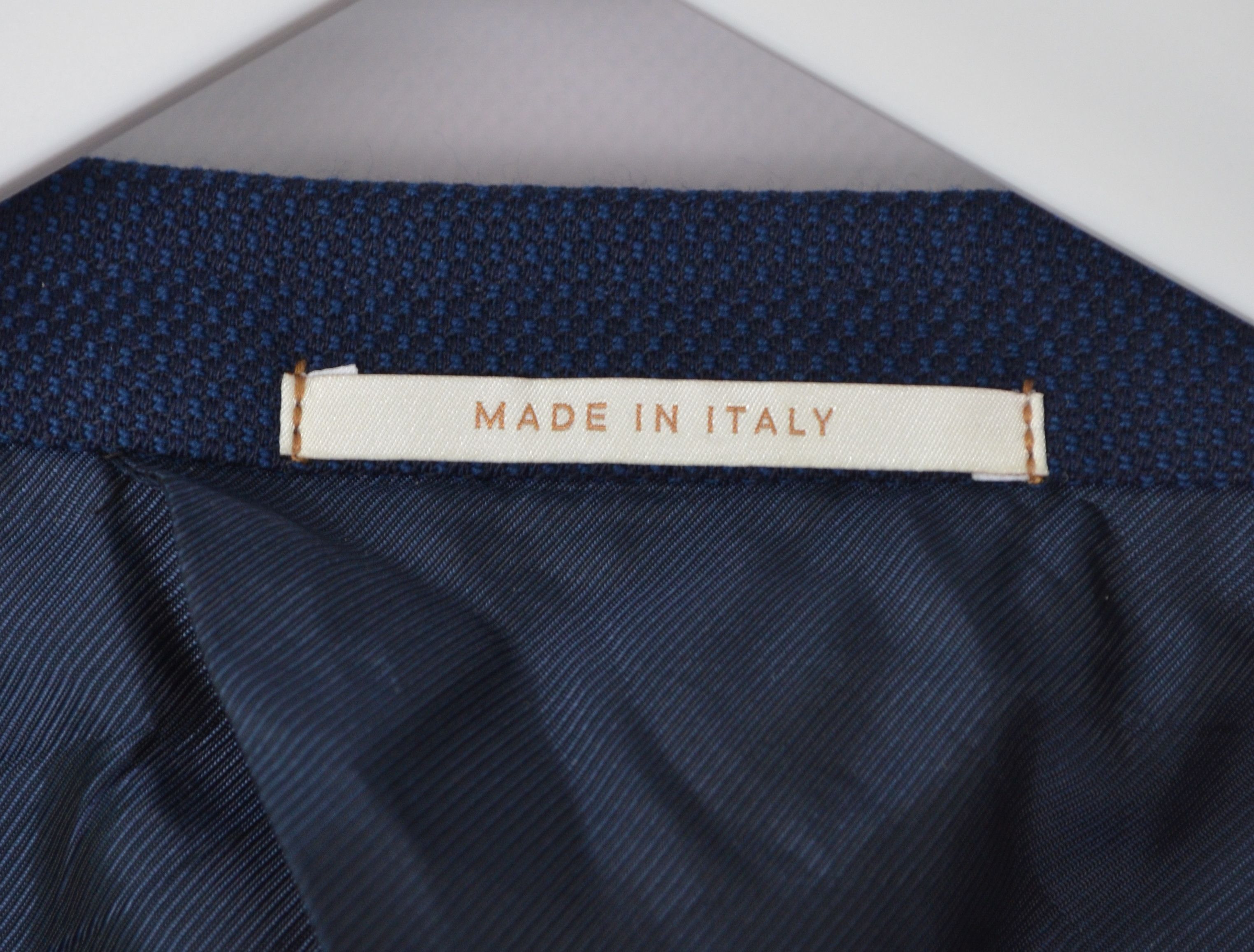 Pal Zileri Pal Zileri Vicenza Navy 100% Lana Wool Unlined Blazer Jacket Size 42R - 10 Thumbnail