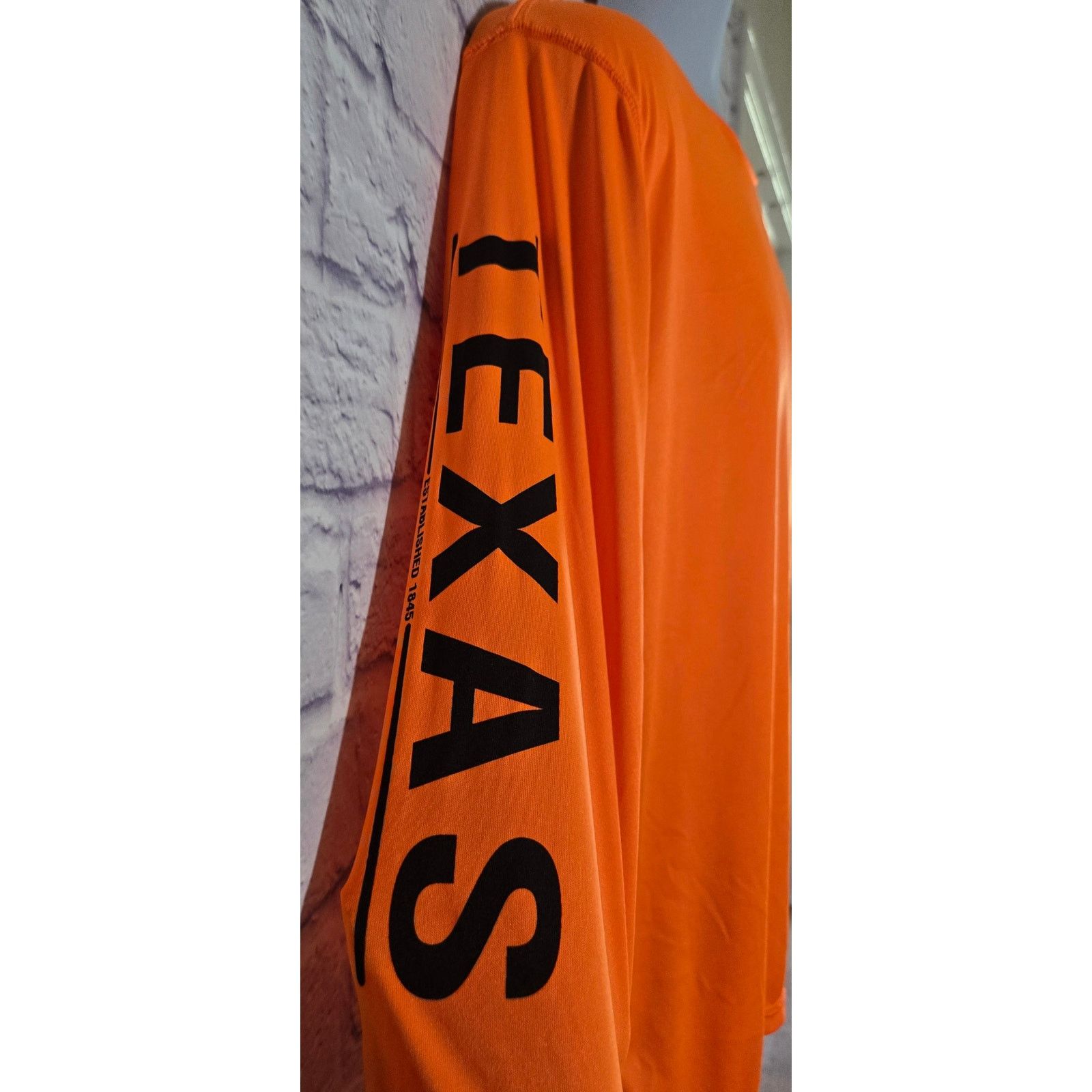 Other F H Davis Bright Orange Texas Logo Graphic Shirt M Size US M / EU 48-50 / 2 - 2 Thumbnail