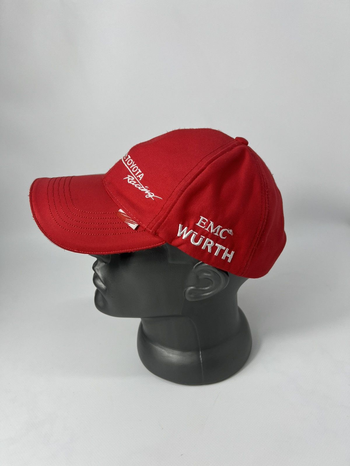 Vintage Vintage Panasonic Toyota Racing Logo Cap Grand Prix Rare Size ONE SIZE - 3 Thumbnail