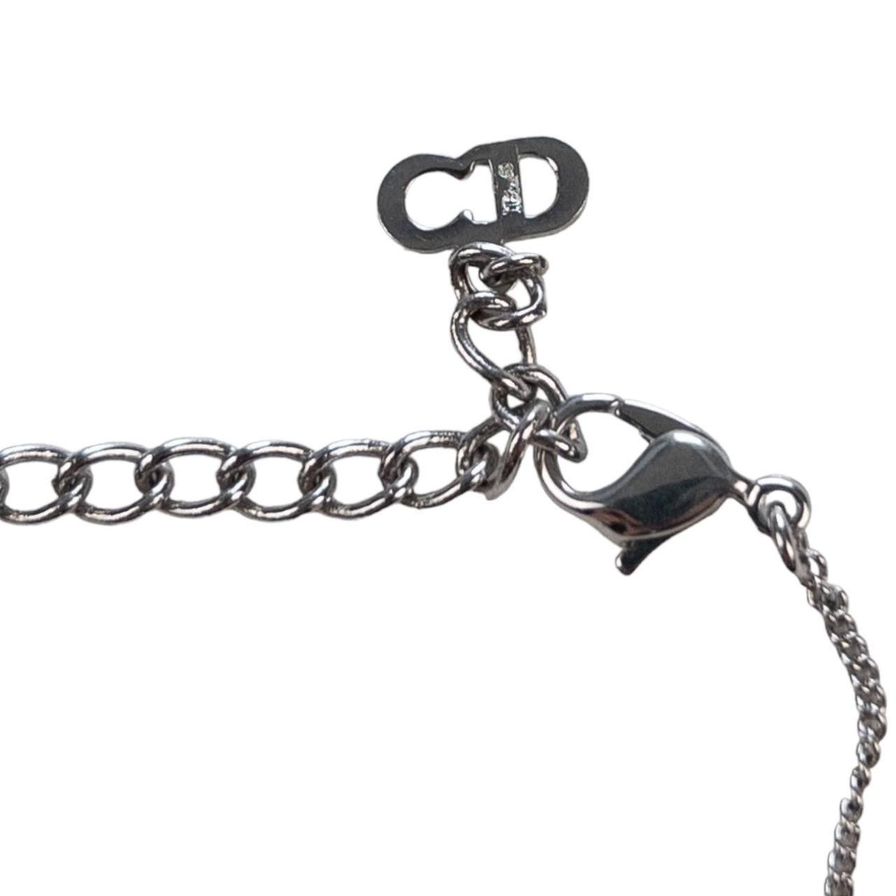 Dior Vintage Dior Logo Charm Bracelet Size ONE SIZE - 6 Thumbnail