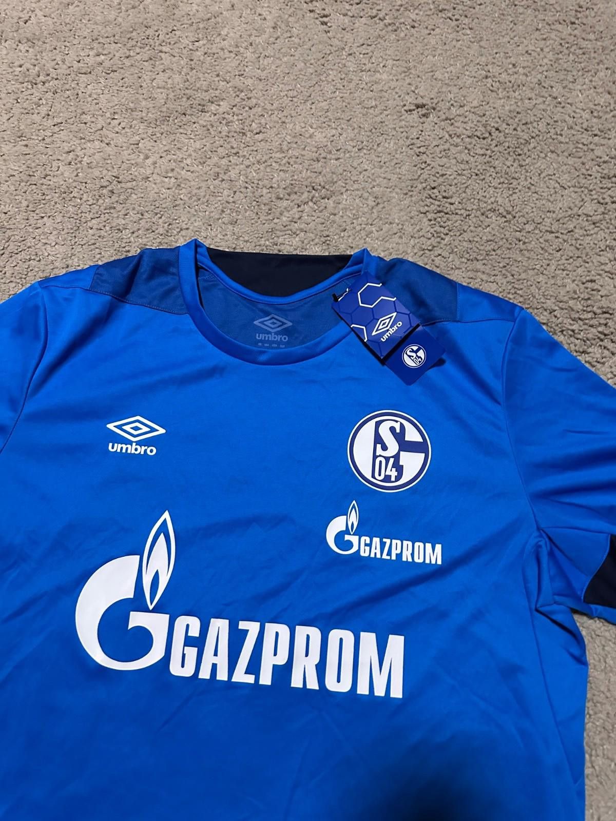 Umbro NWT Umbro Schalke 04 Football Soccer Training Shirt Size XL Size US XL / EU 56 / 4 - 3 Thumbnail
